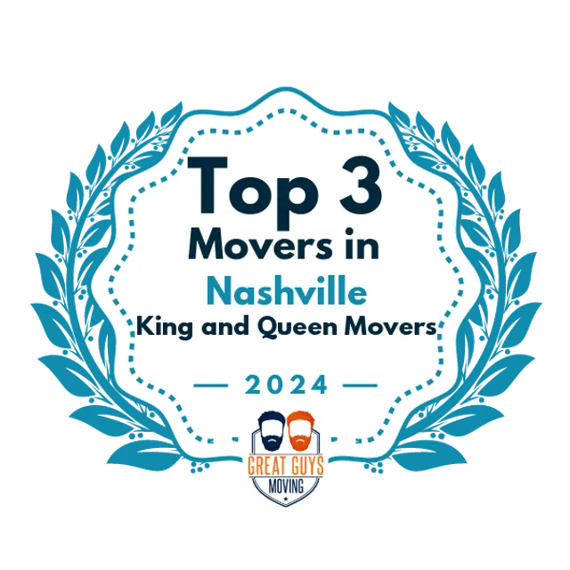 Top 3 Movers in Nashville, TN 2024 award