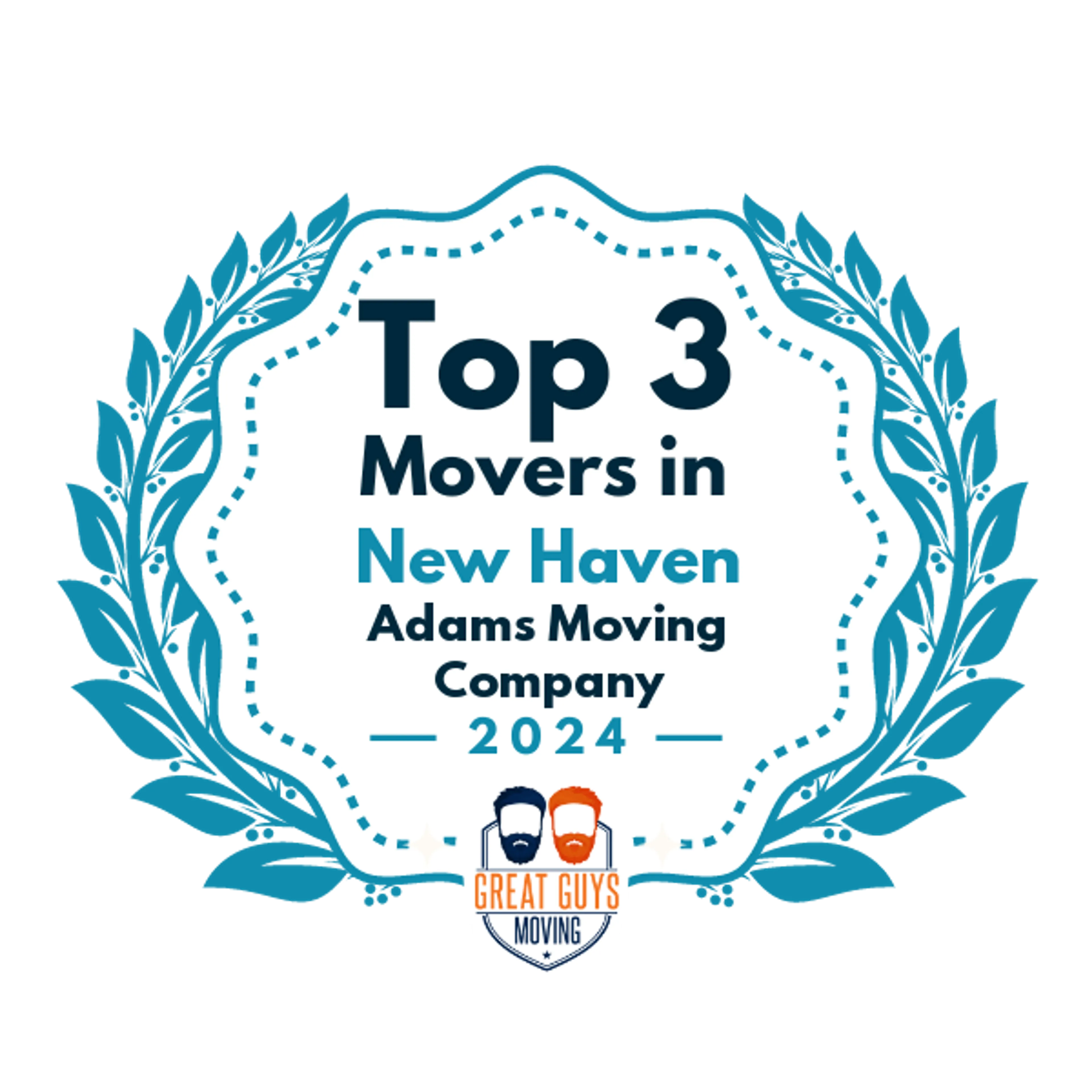 Top 3 Movers in New Haven, CT 2024 award