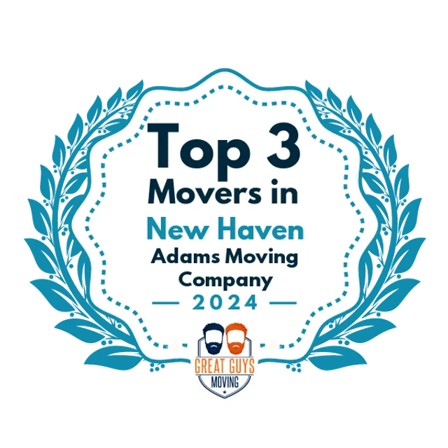 Top 3 Movers in New Haven, CT 2024 award