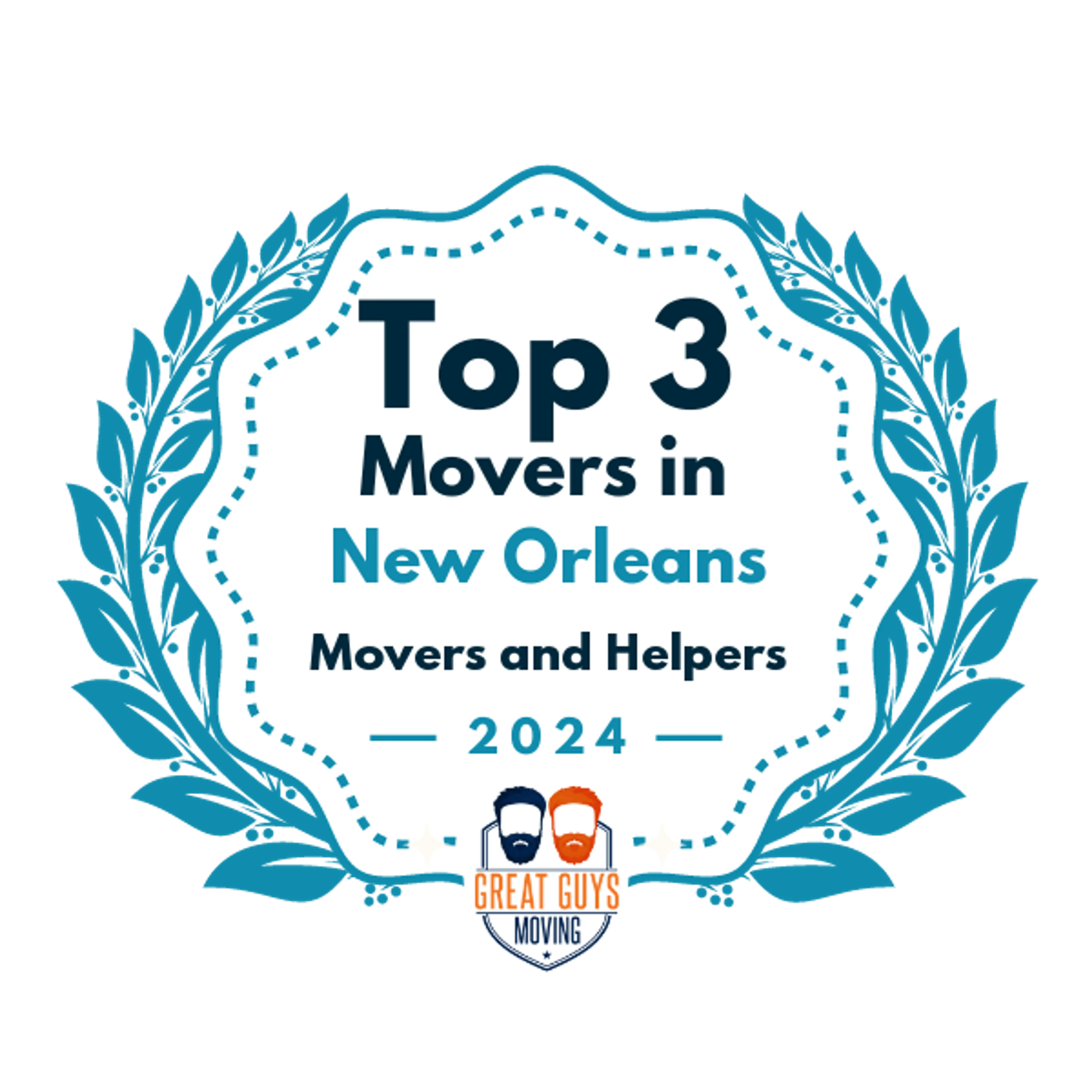 Top 3 Movers in New Orleans, LA 2024 award