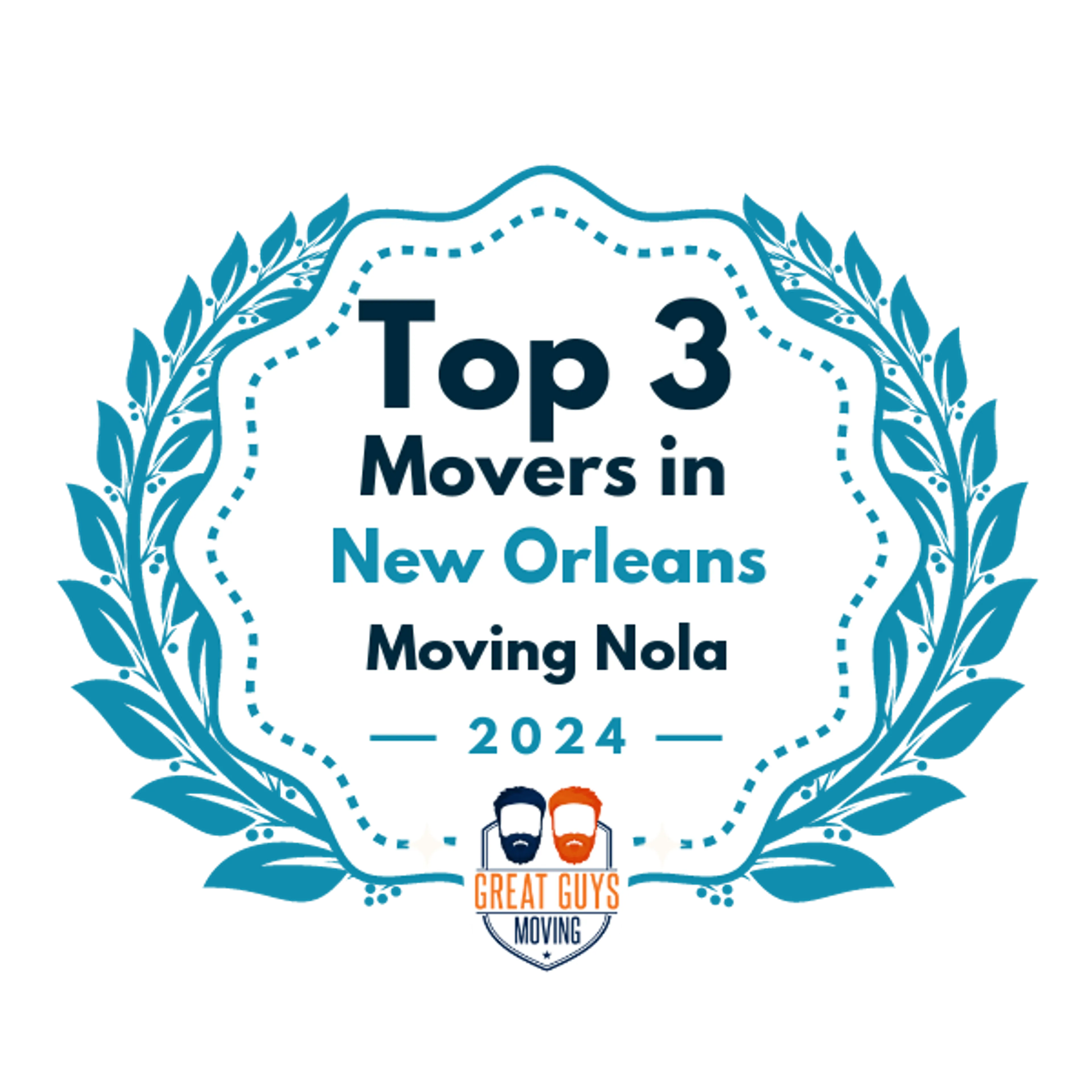 Top 3 Movers in New Orleans, LA 2024 award