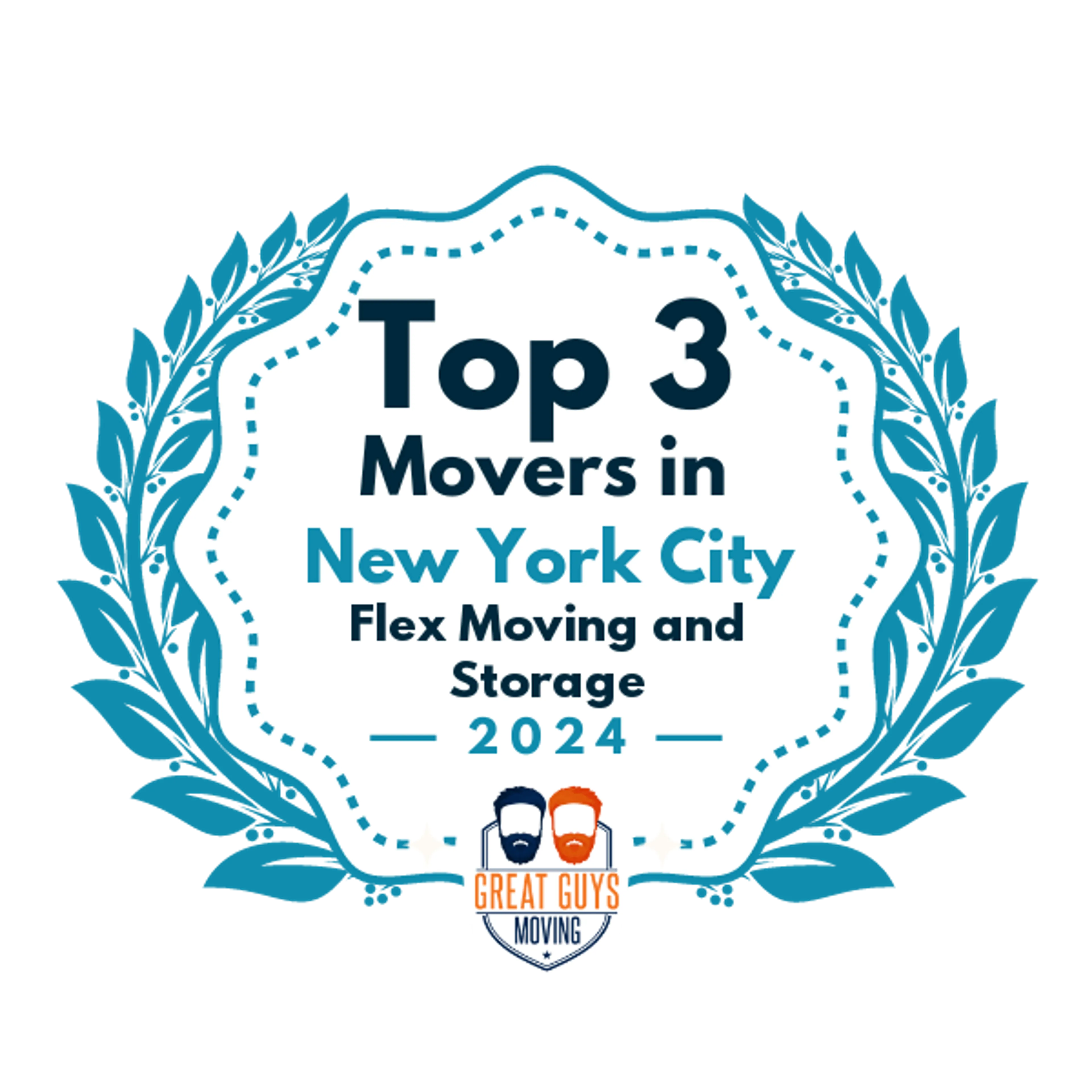 Top 3 Movers in New York City, NY 2024 award