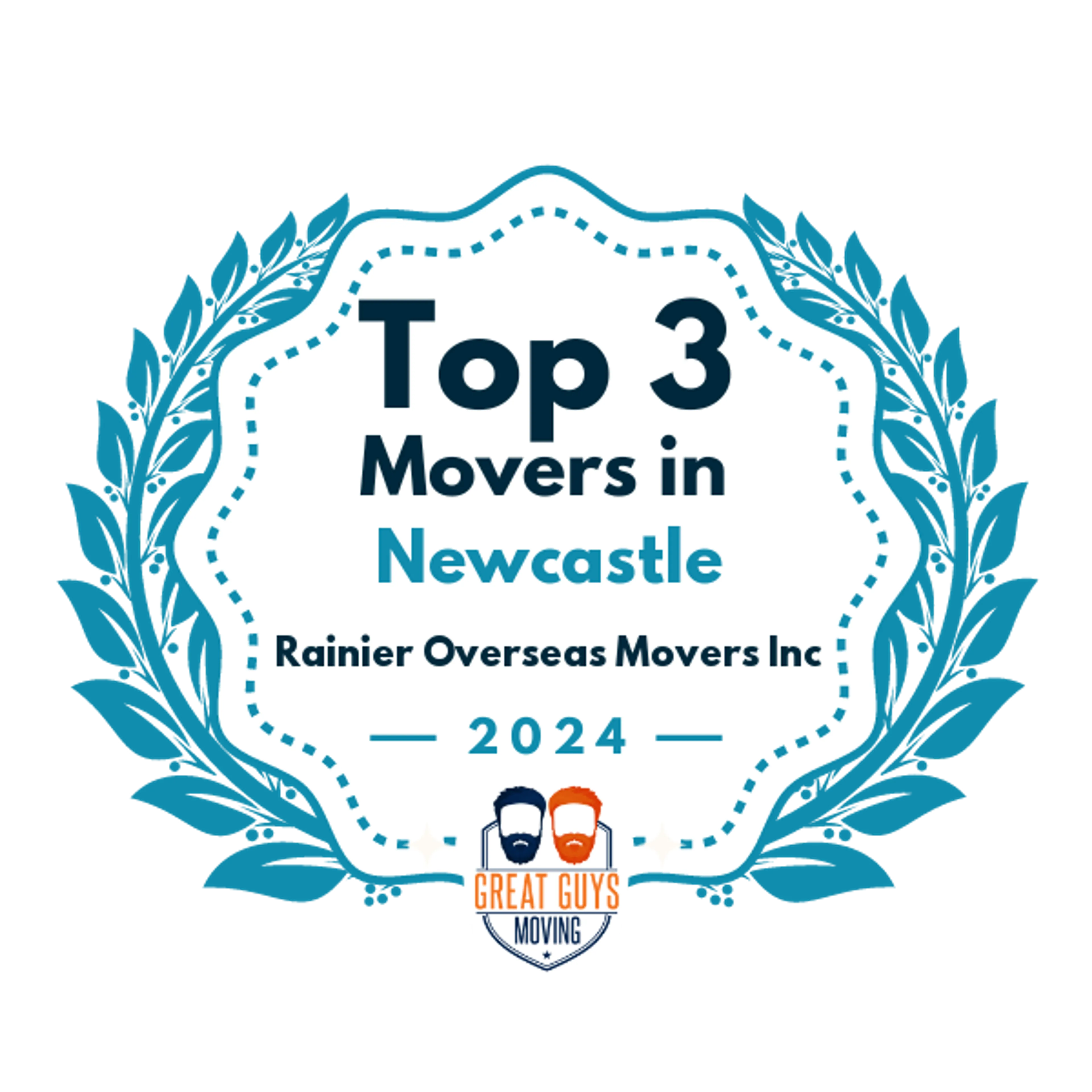 Top 3 Movers in Bellevue, WA 2024 award