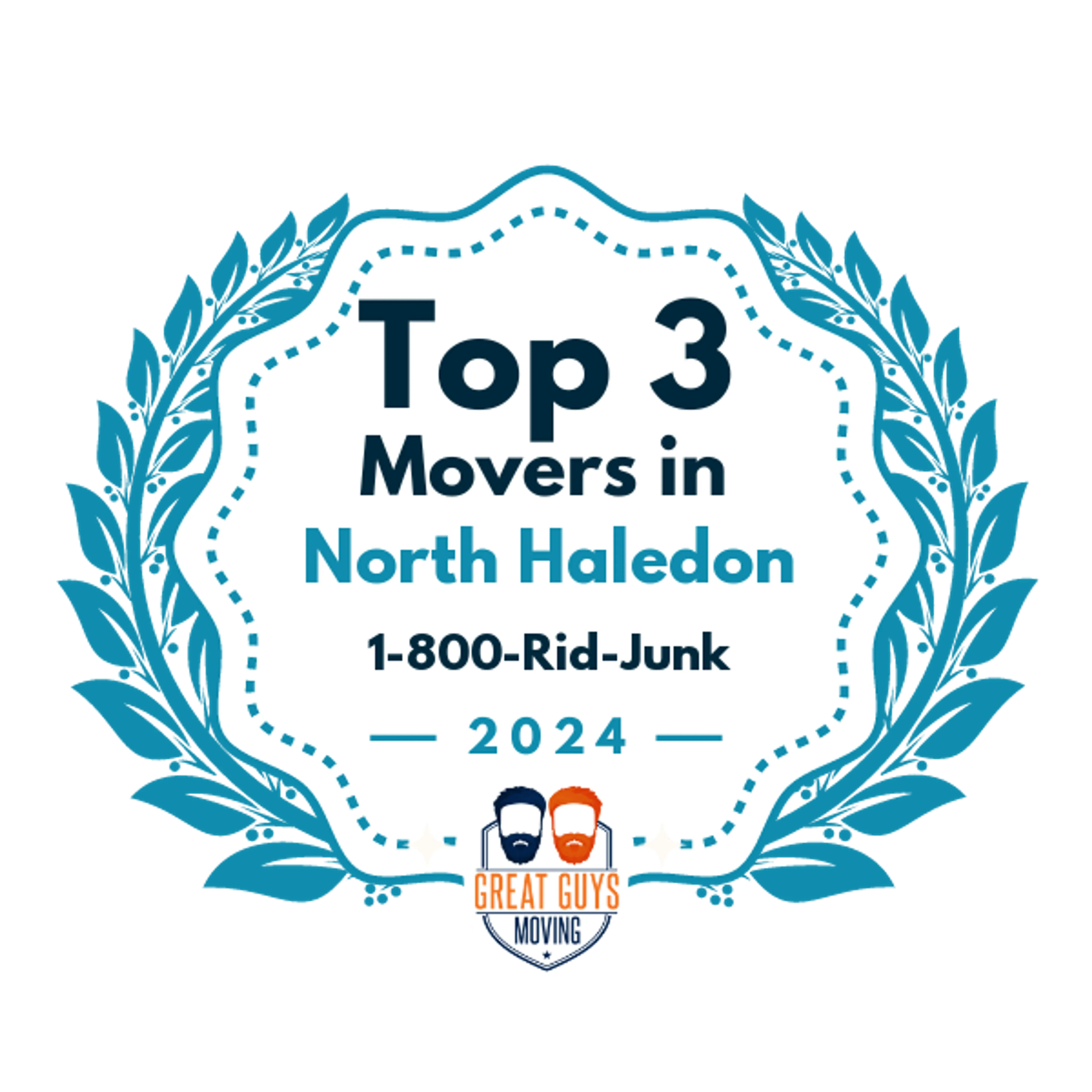 Top 3 Movers in North Haledon, NJ 2024 award