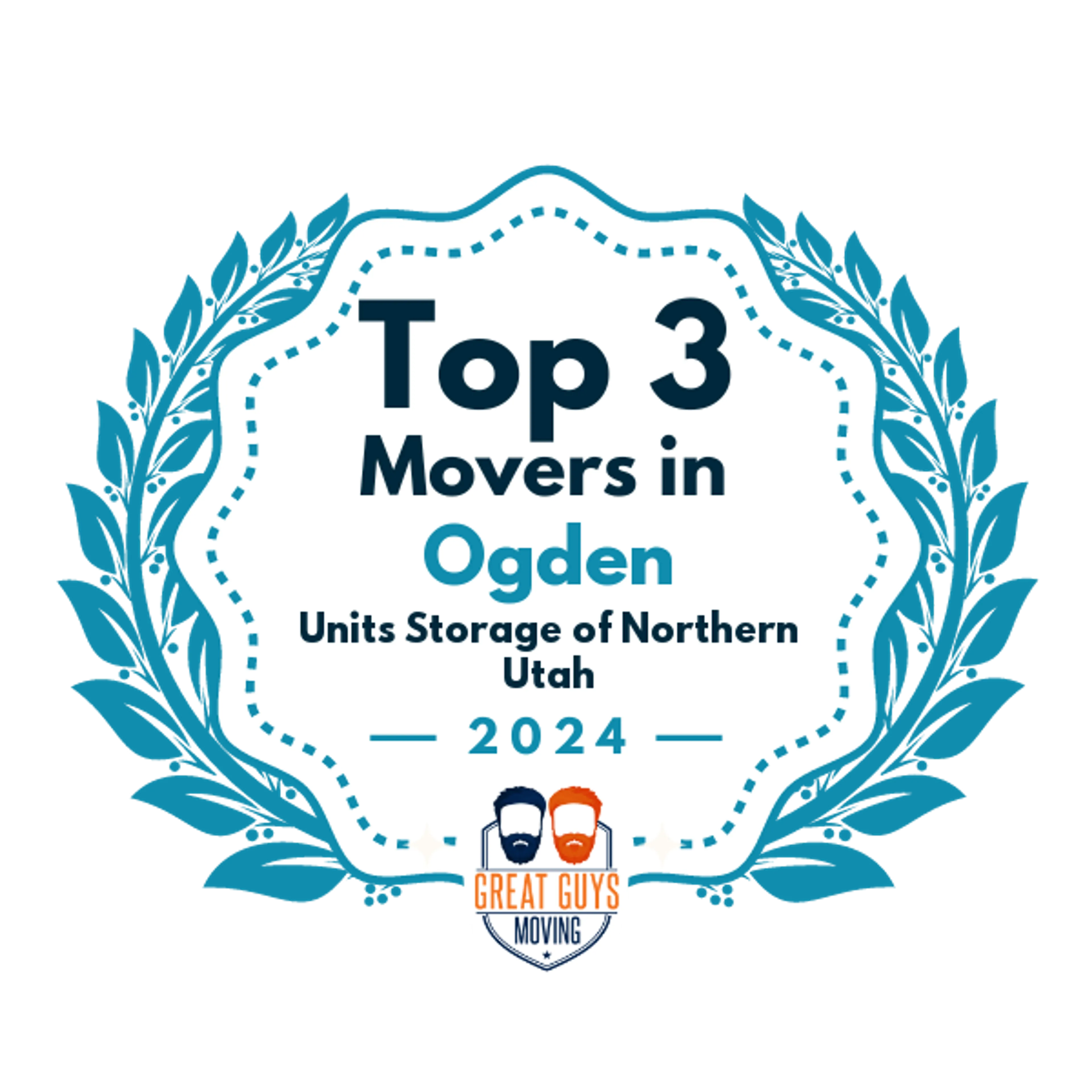 Top 3 Movers in Salt Lake City, UT 2024 award