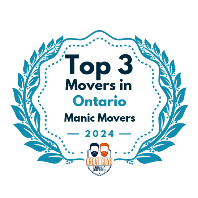 Top 3 Movers in Ontario, OR 2024 award