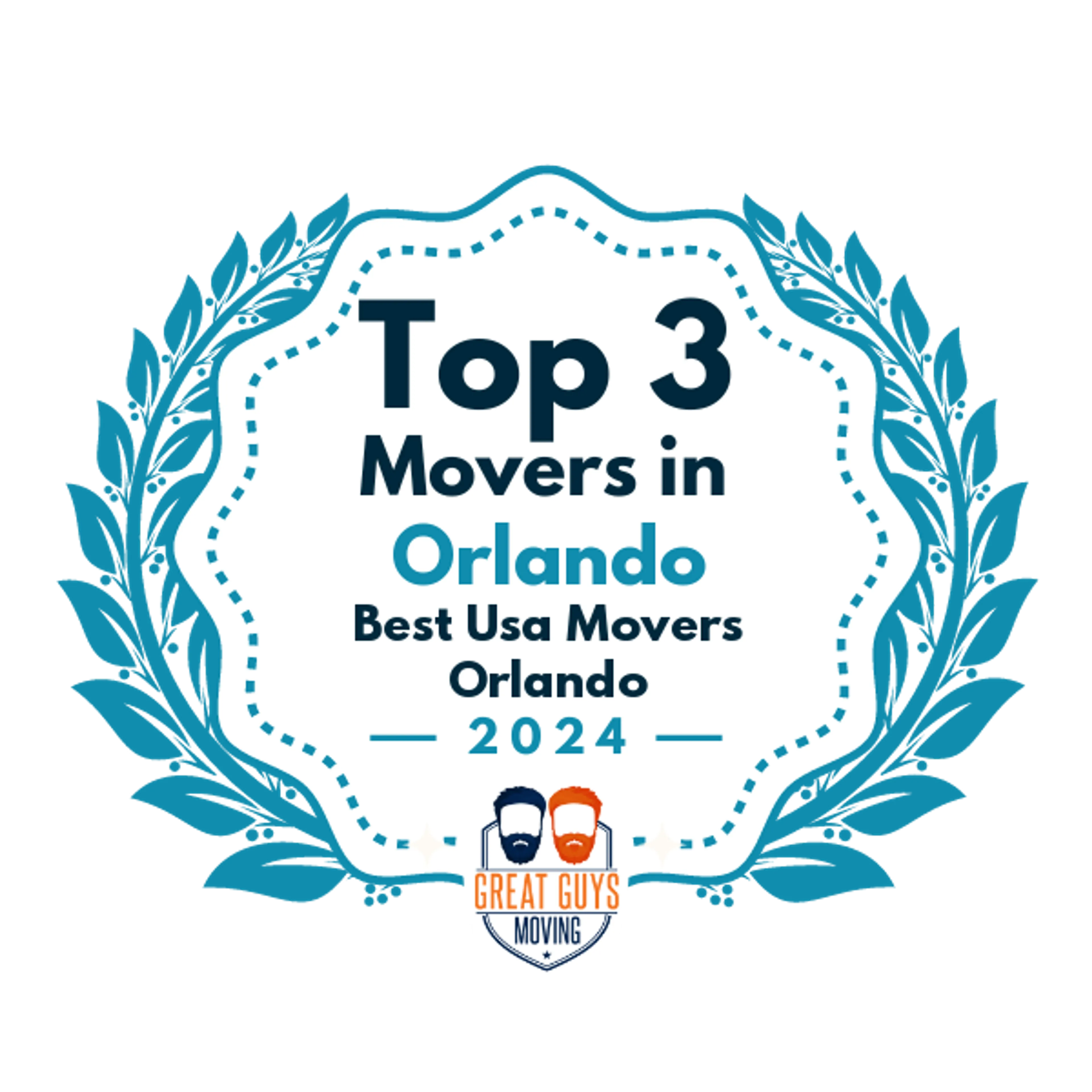 Top 3 Movers in Orlando, FL 2024 award
