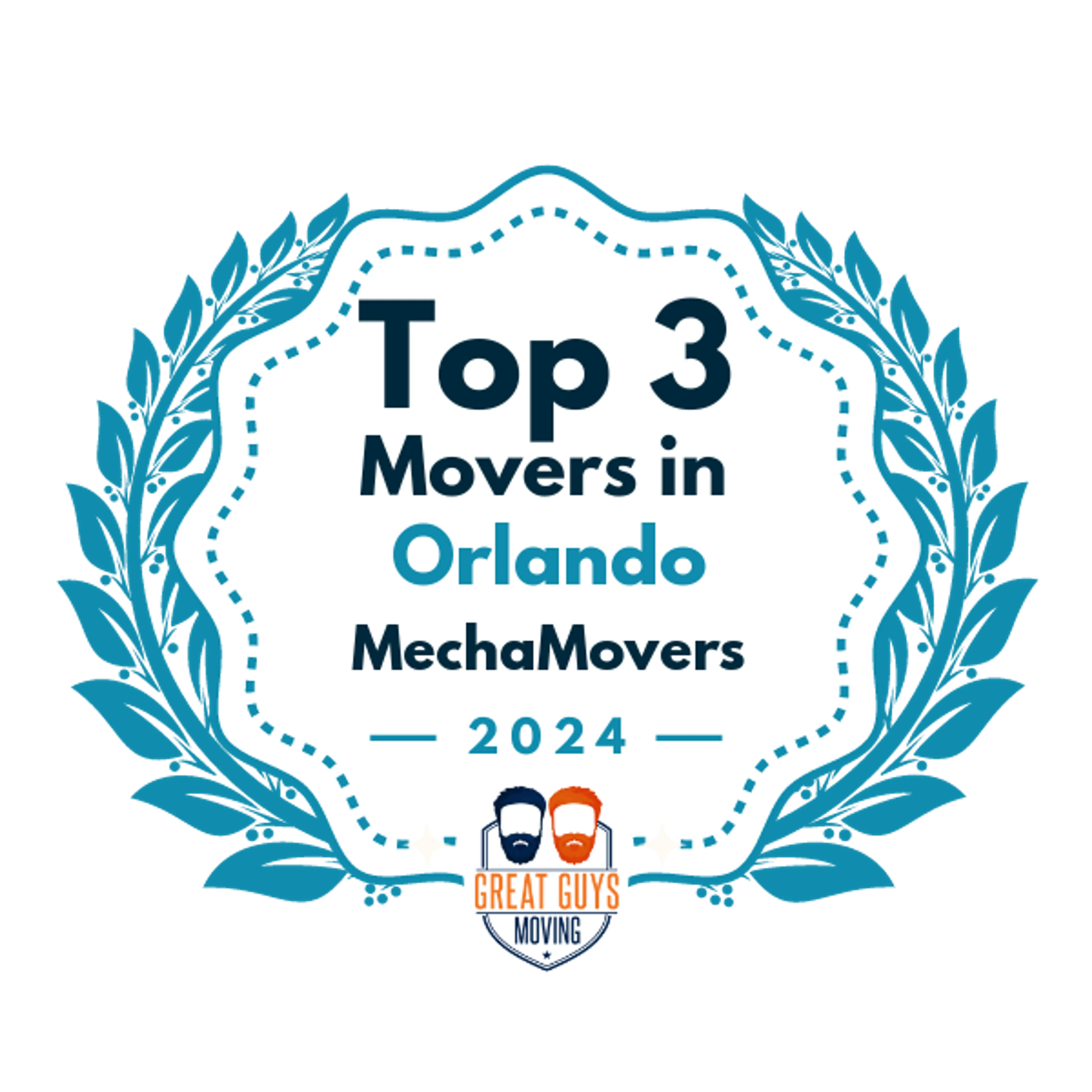 Top 3 Movers in Orlando, FL 2024 award