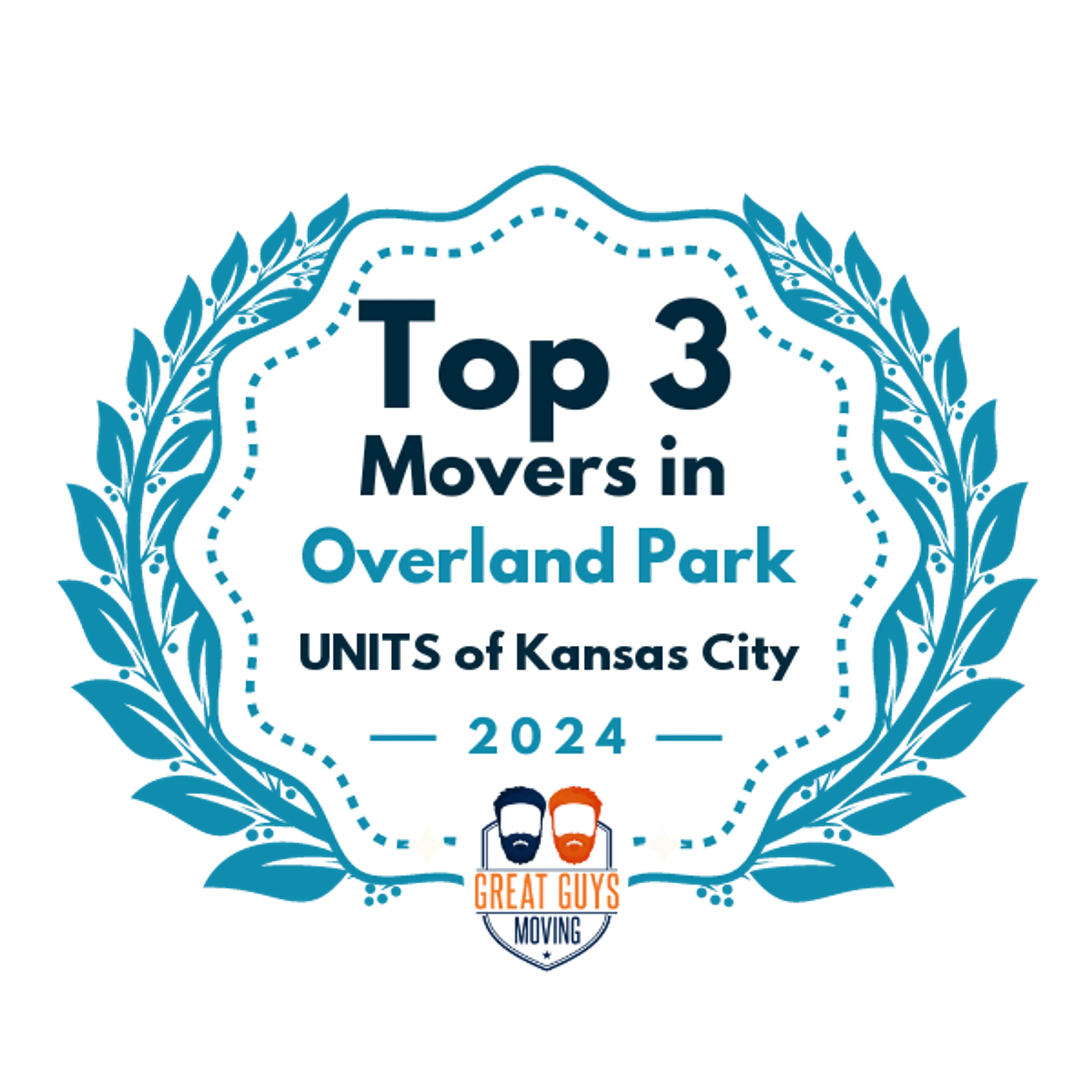 Top 3 Movers in Kansas City, MO 2024 award