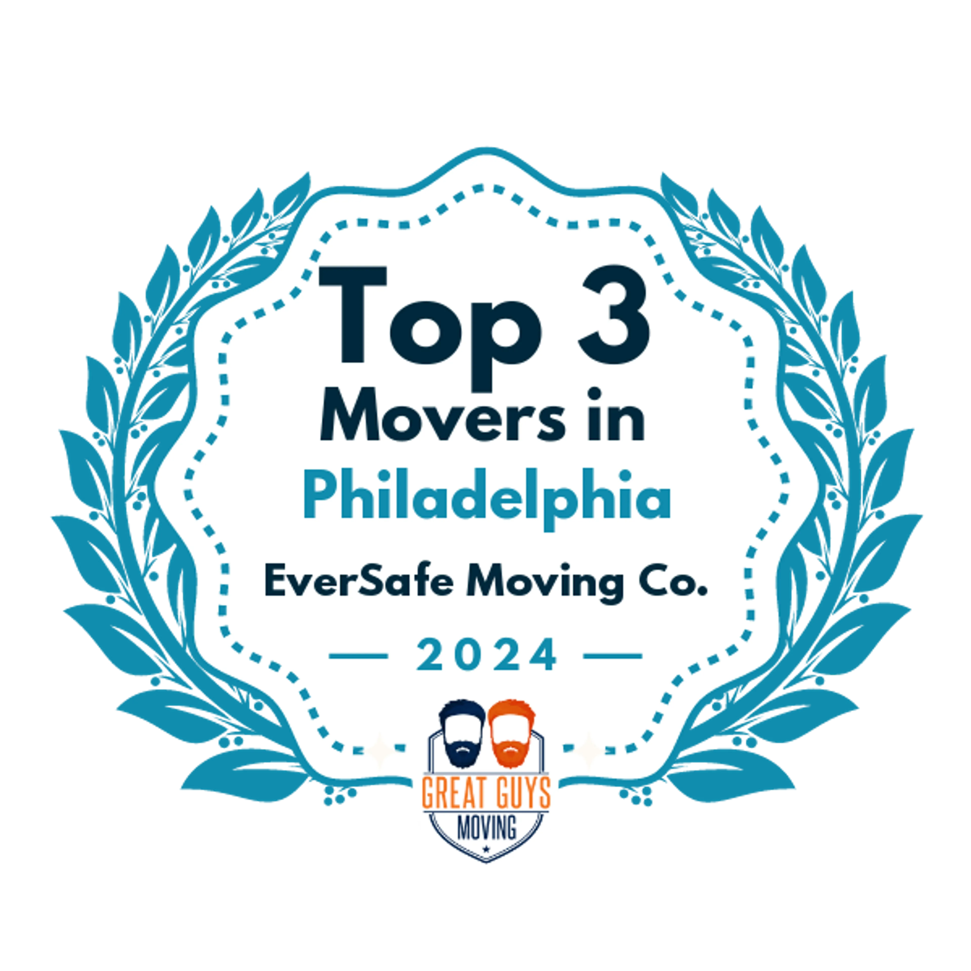 Top 3 Movers in Philadelphia, PA 2024 award