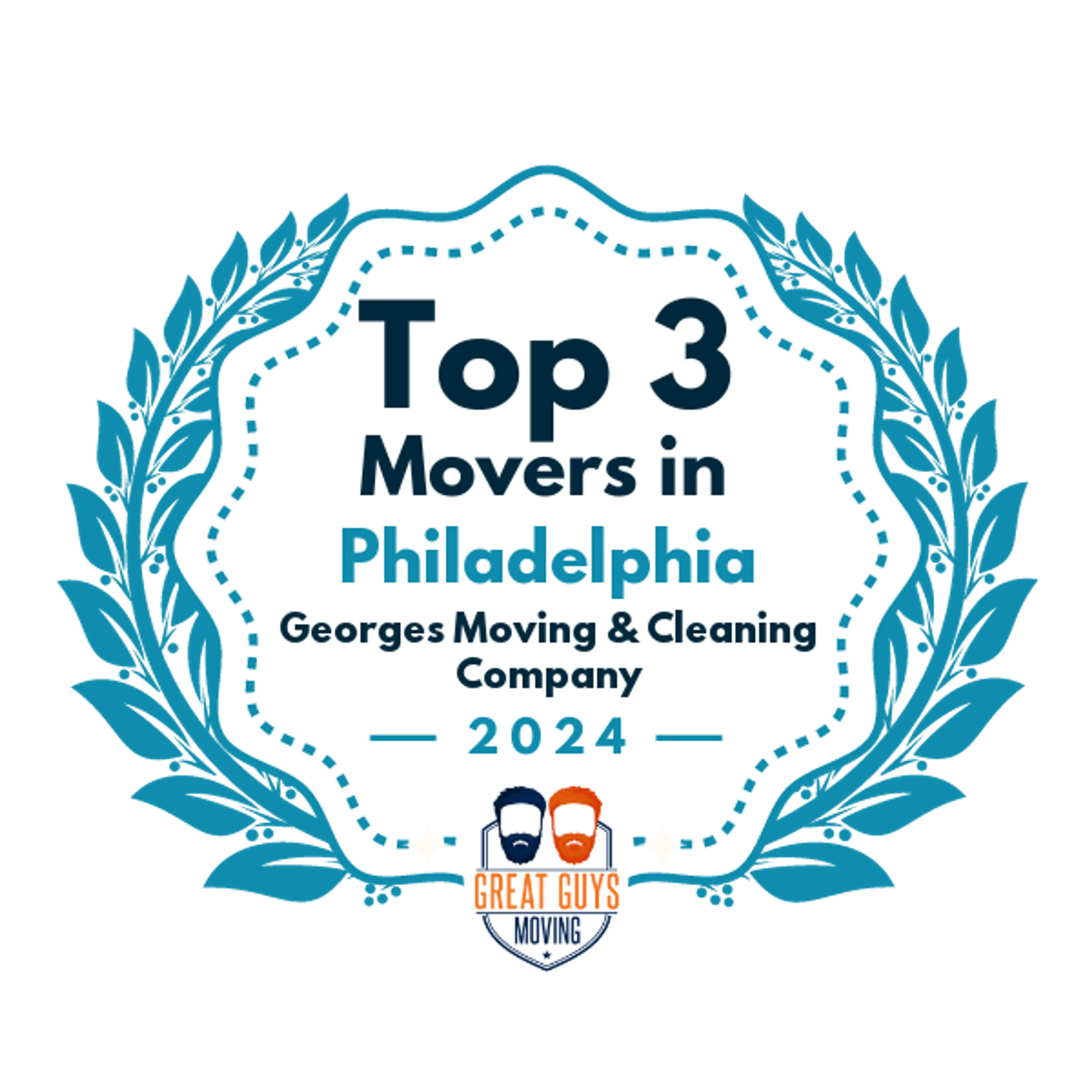 Top 3 Movers in Philadelphia, PA 2024 award