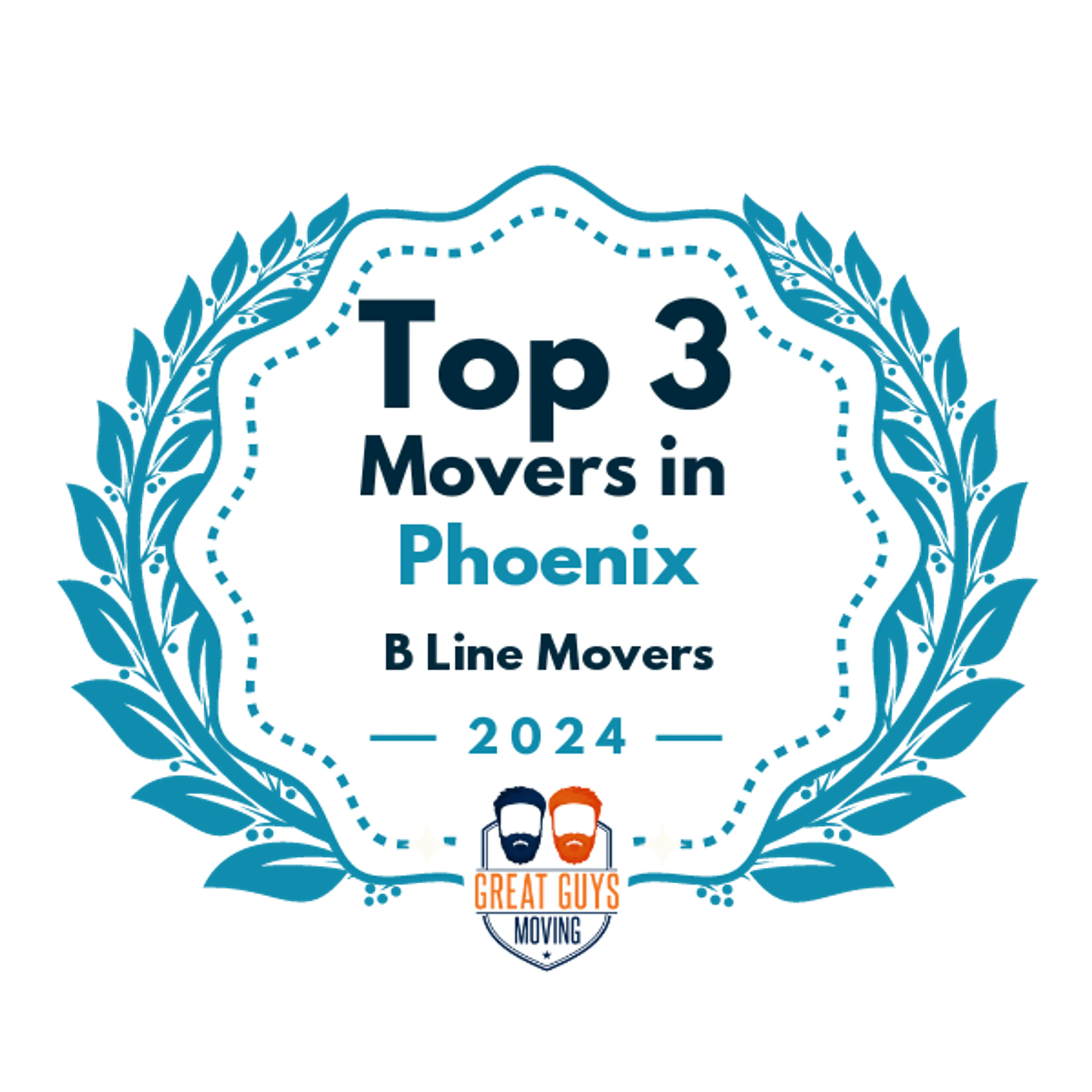 Top 3 Movers in Phoenix, AZ 2024 award