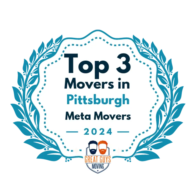 Top 3 Movers in Pittsburgh, PA 2024 award