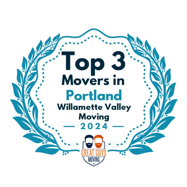 Top 3 Movers in Portland, OR 2024 award