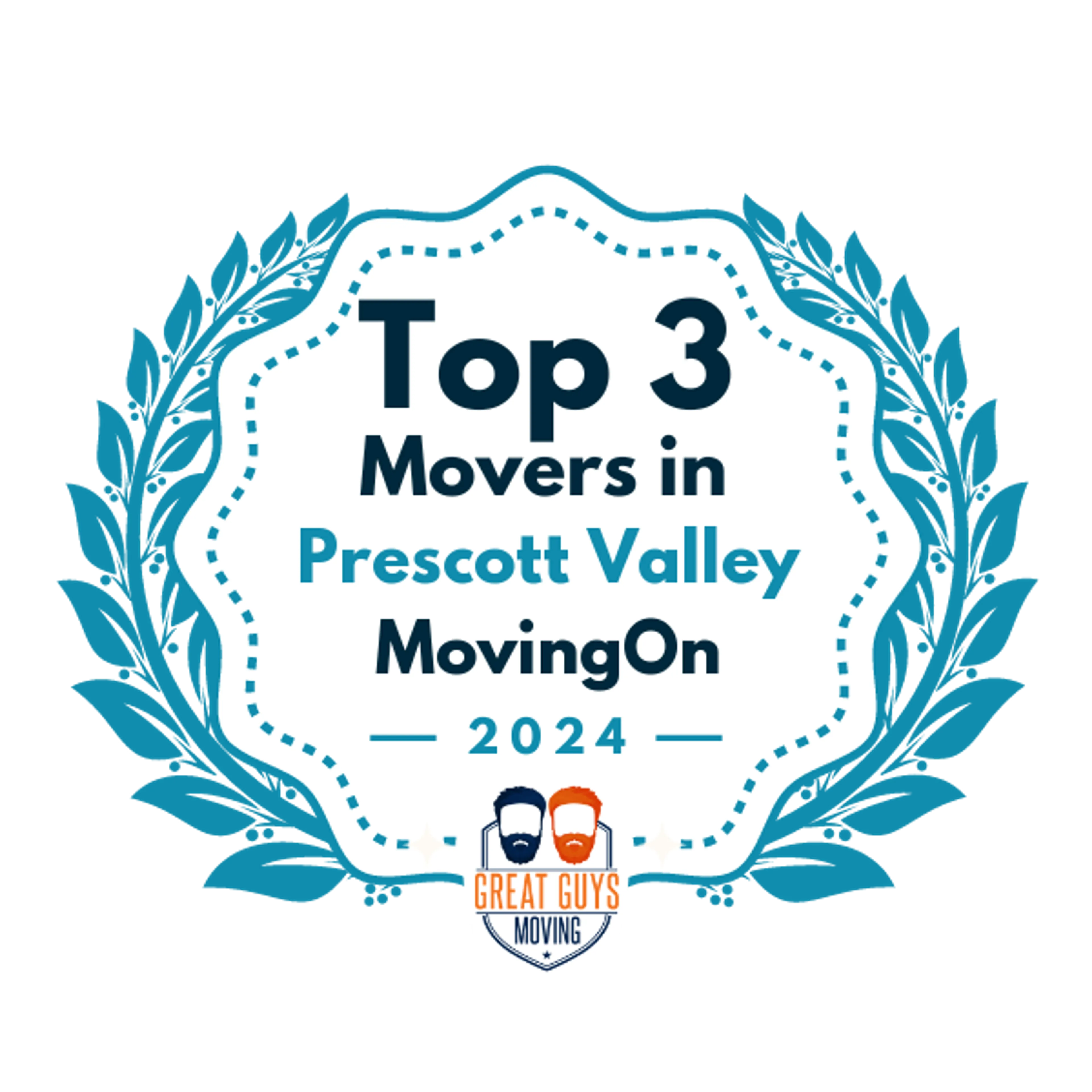 Top 3 Movers in Prescott Valley, AZ 2024 award