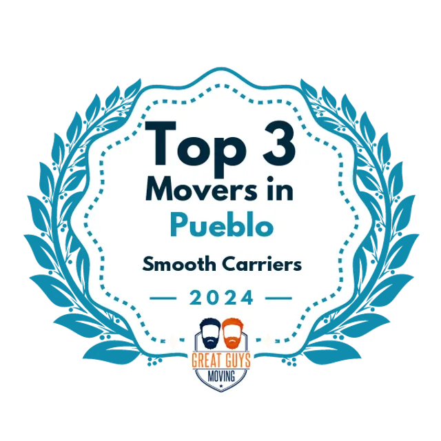 Top 3 Movers in Pueblo, CO 2024 award