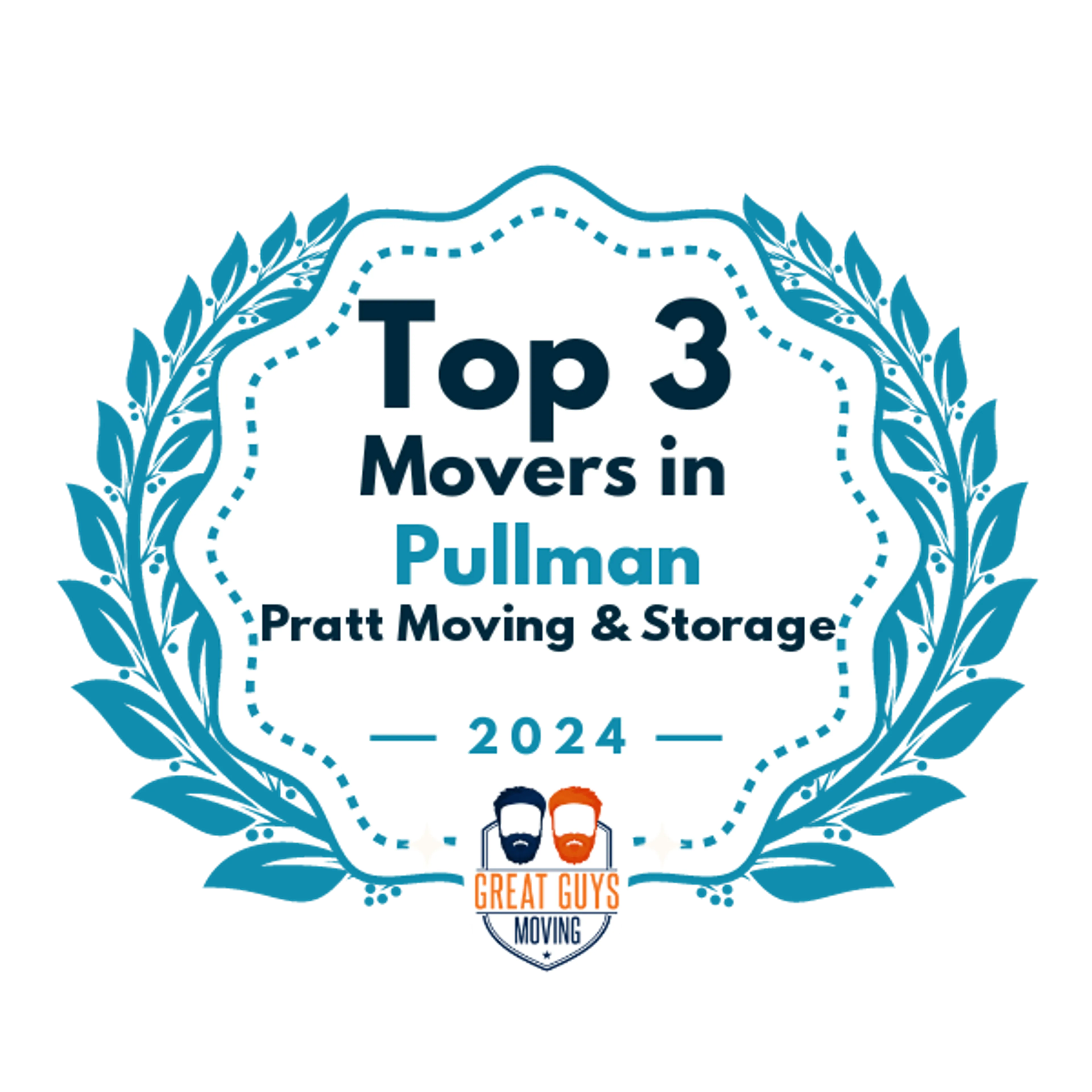 Top 3 Movers in Pullman, WA 2024 award