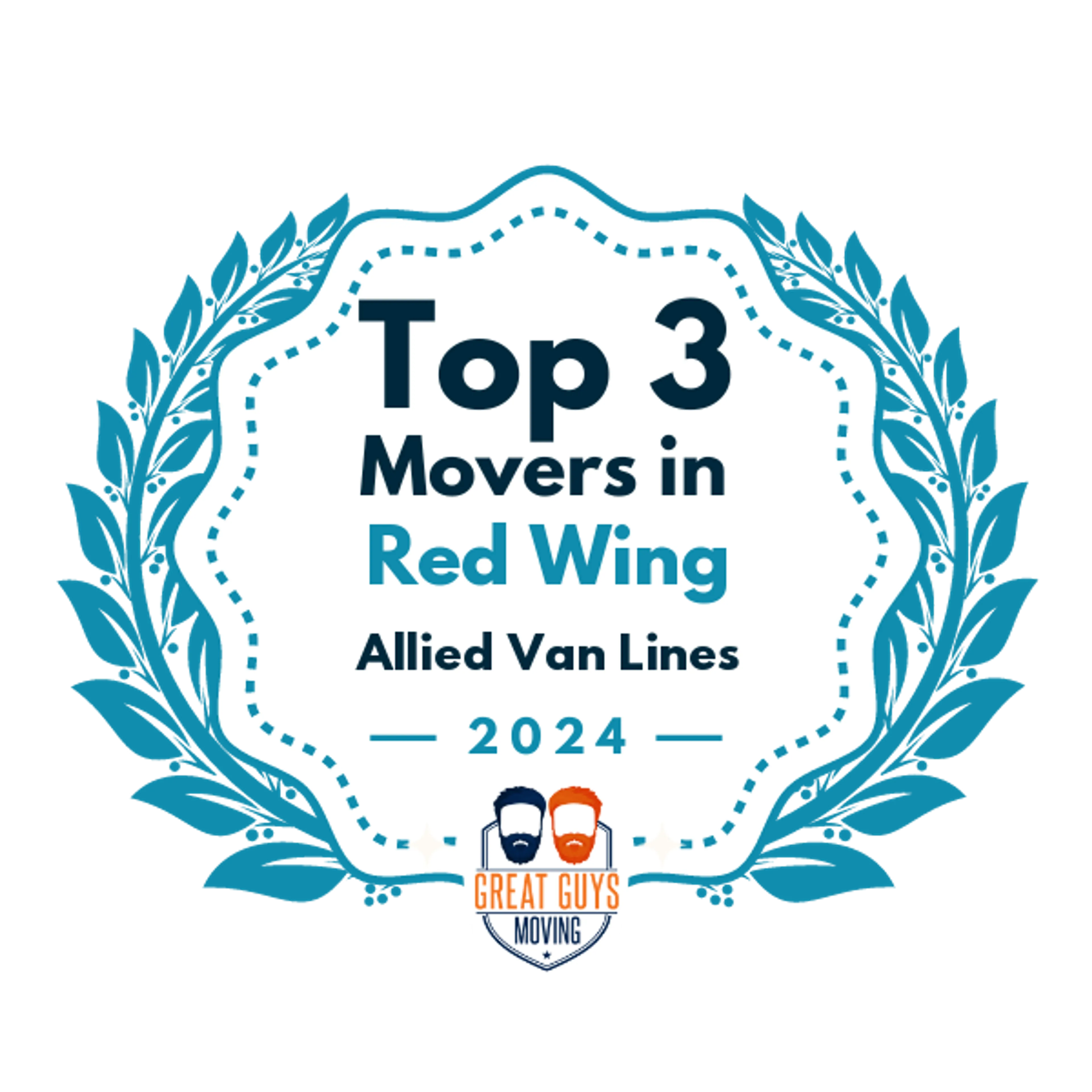 Top 3 Movers in Bloomington, MN 2024 award