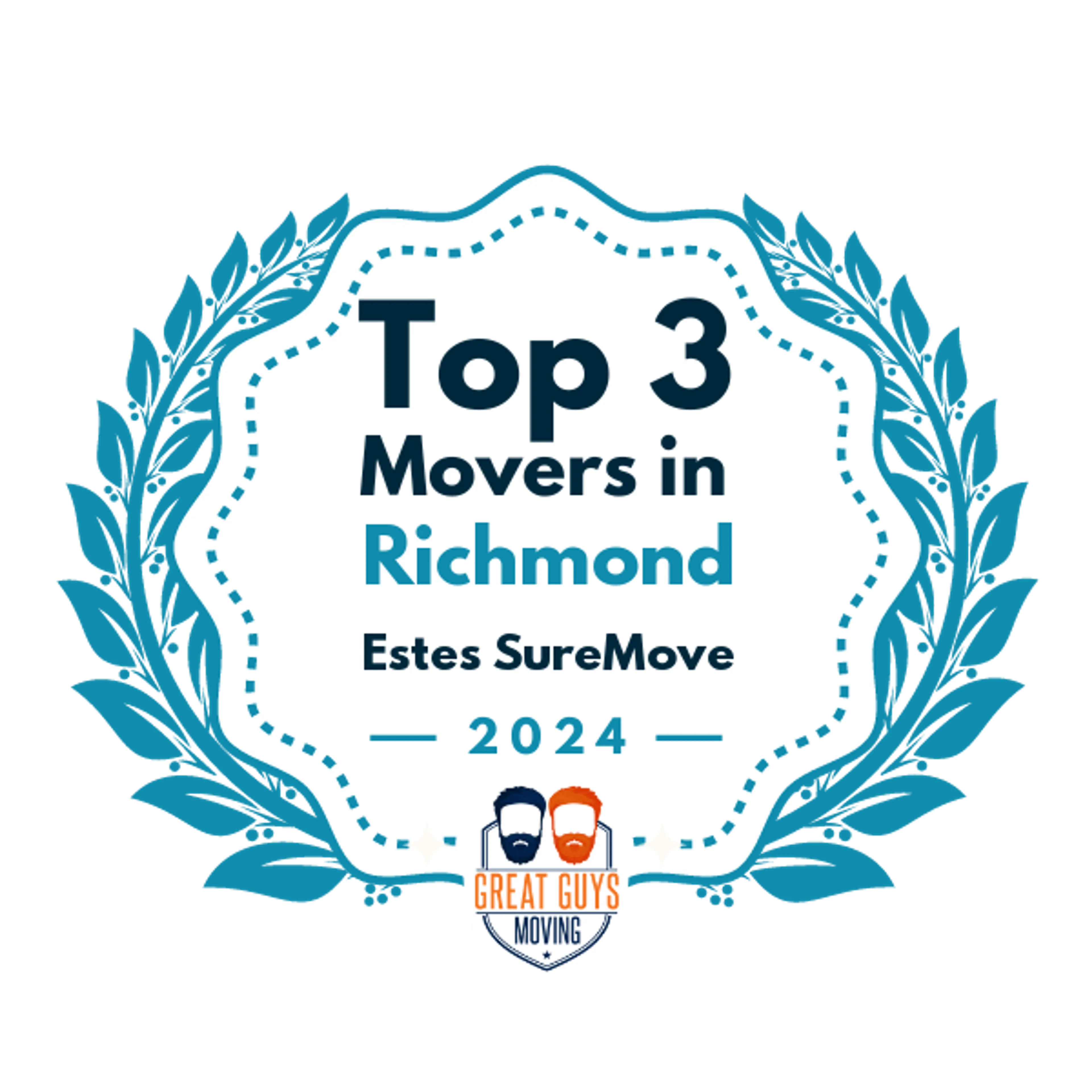 Top 3 Movers in Richmond, VA 2024 award