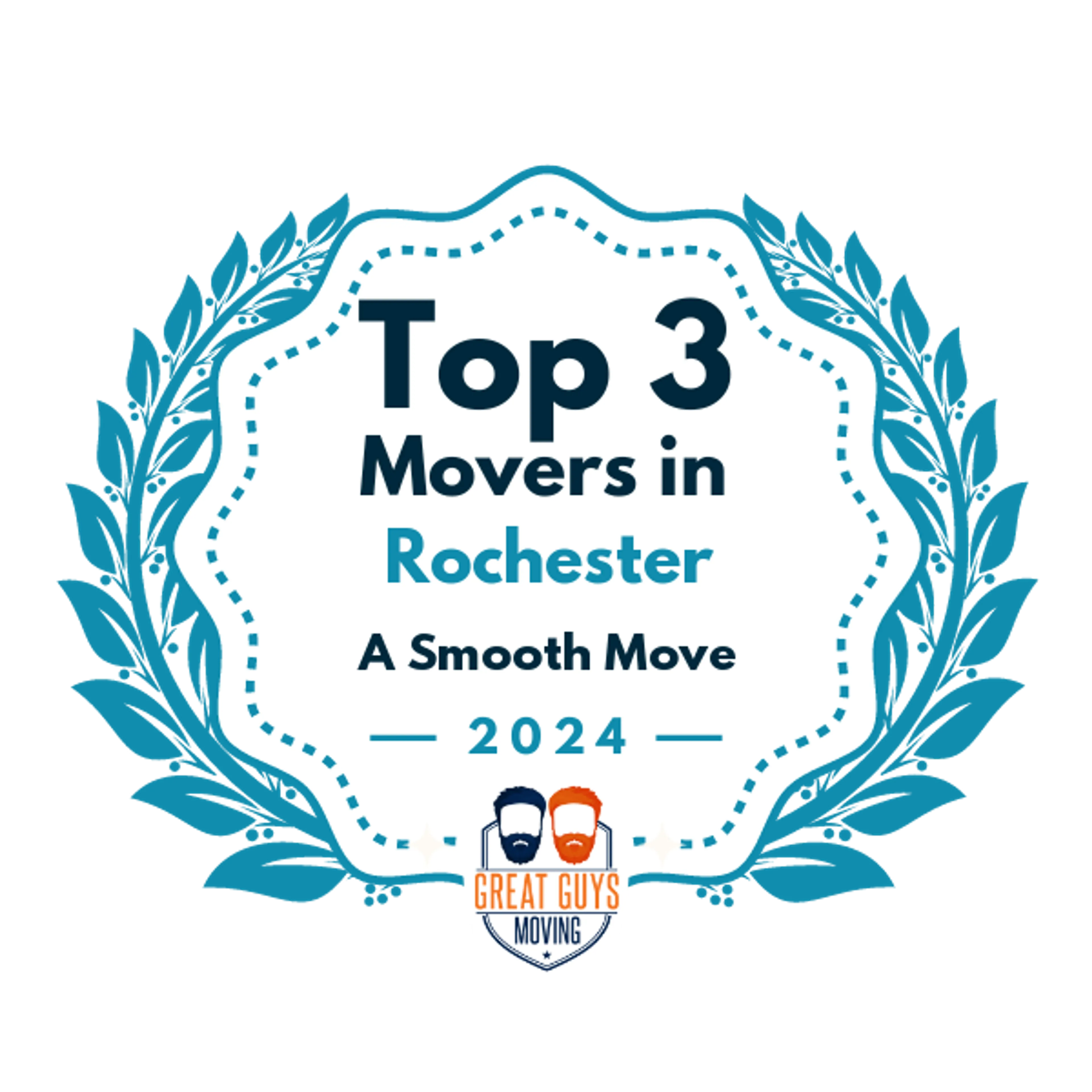 Top 3 Movers in Rochester, MN 2024 award