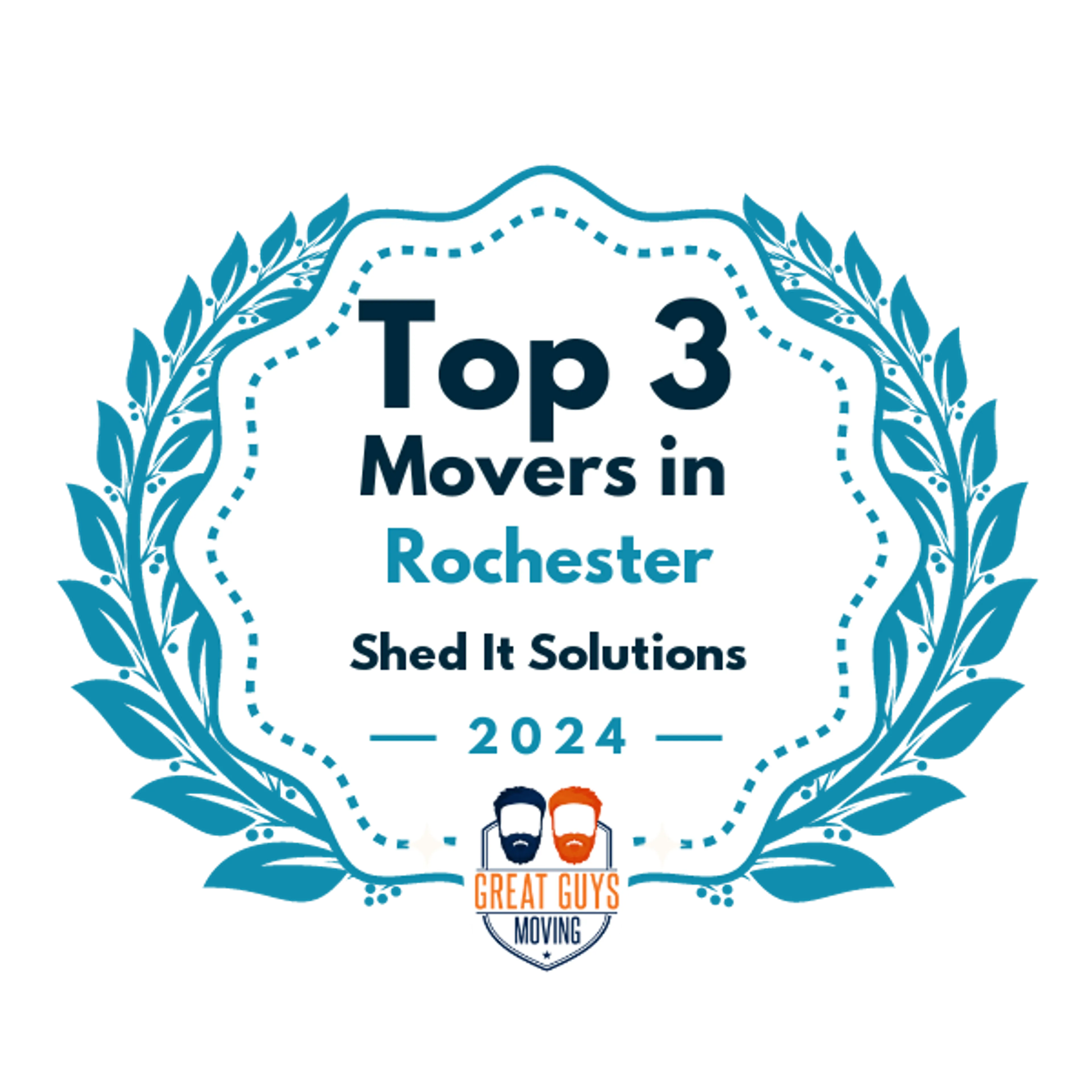 Top 3 Movers in Rochester, NY 2024 award