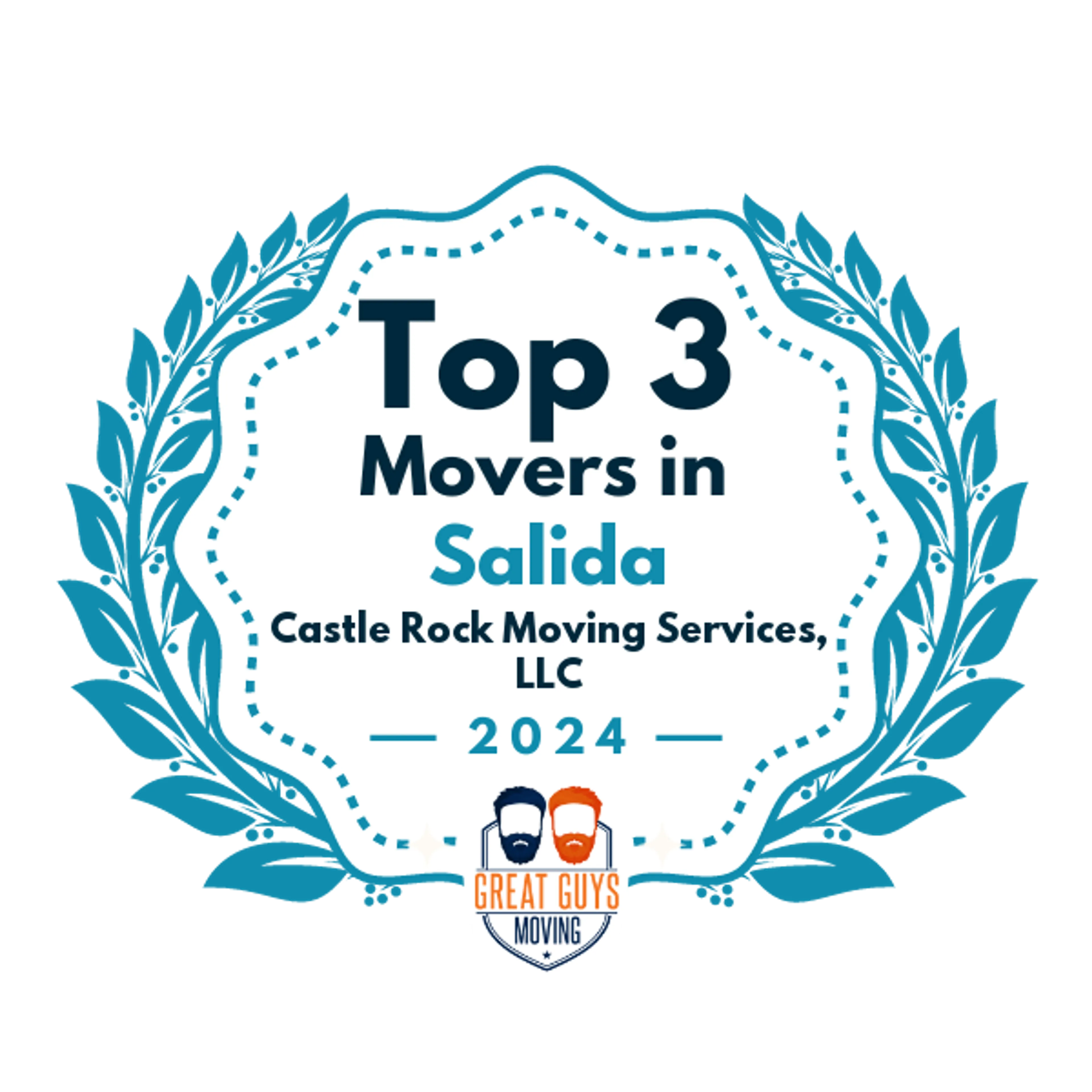 Top 3 Movers in Castle Rock, CO 2024 award