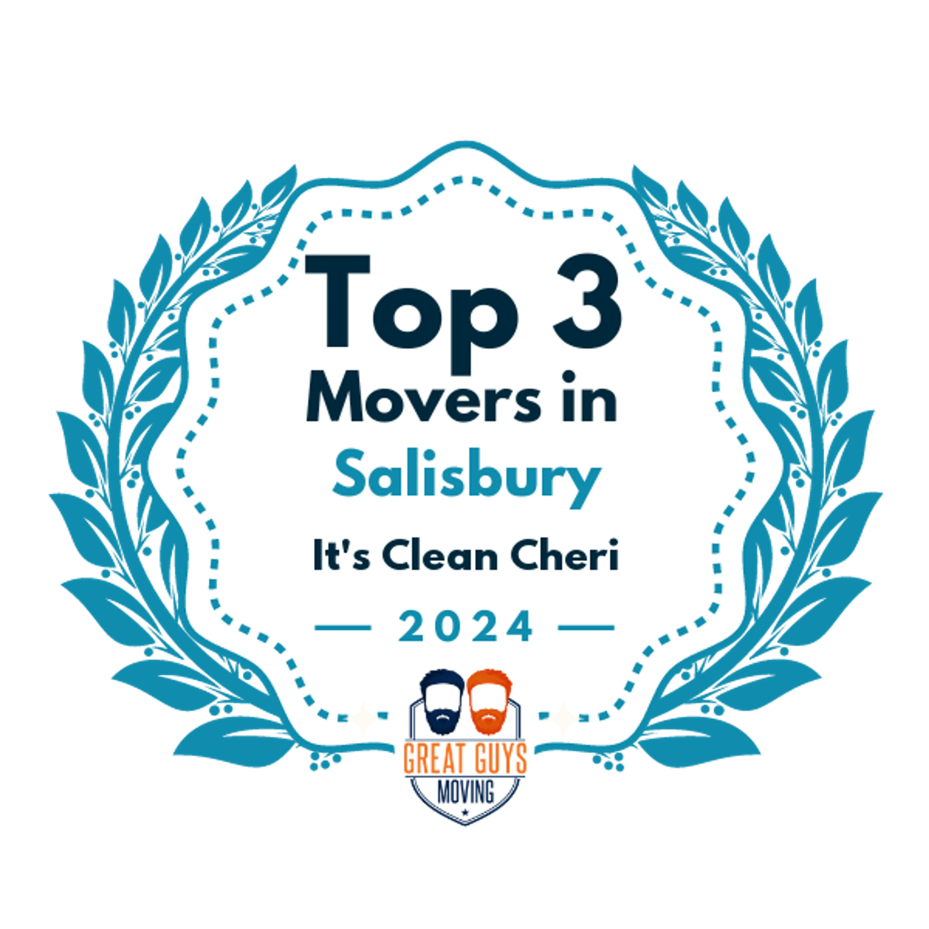 Top 3 Movers in Salisbury, MD 2024 award