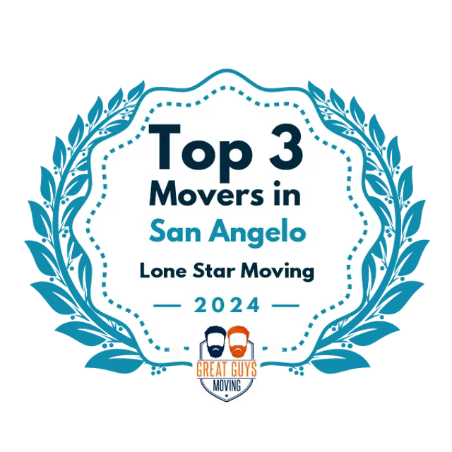 Top 3 Movers in San Angelo, TX 2024 award