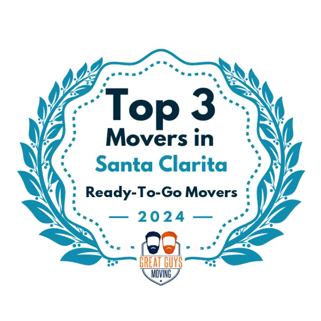 Top 3 Movers in Santa Clarita, CA 2024 award