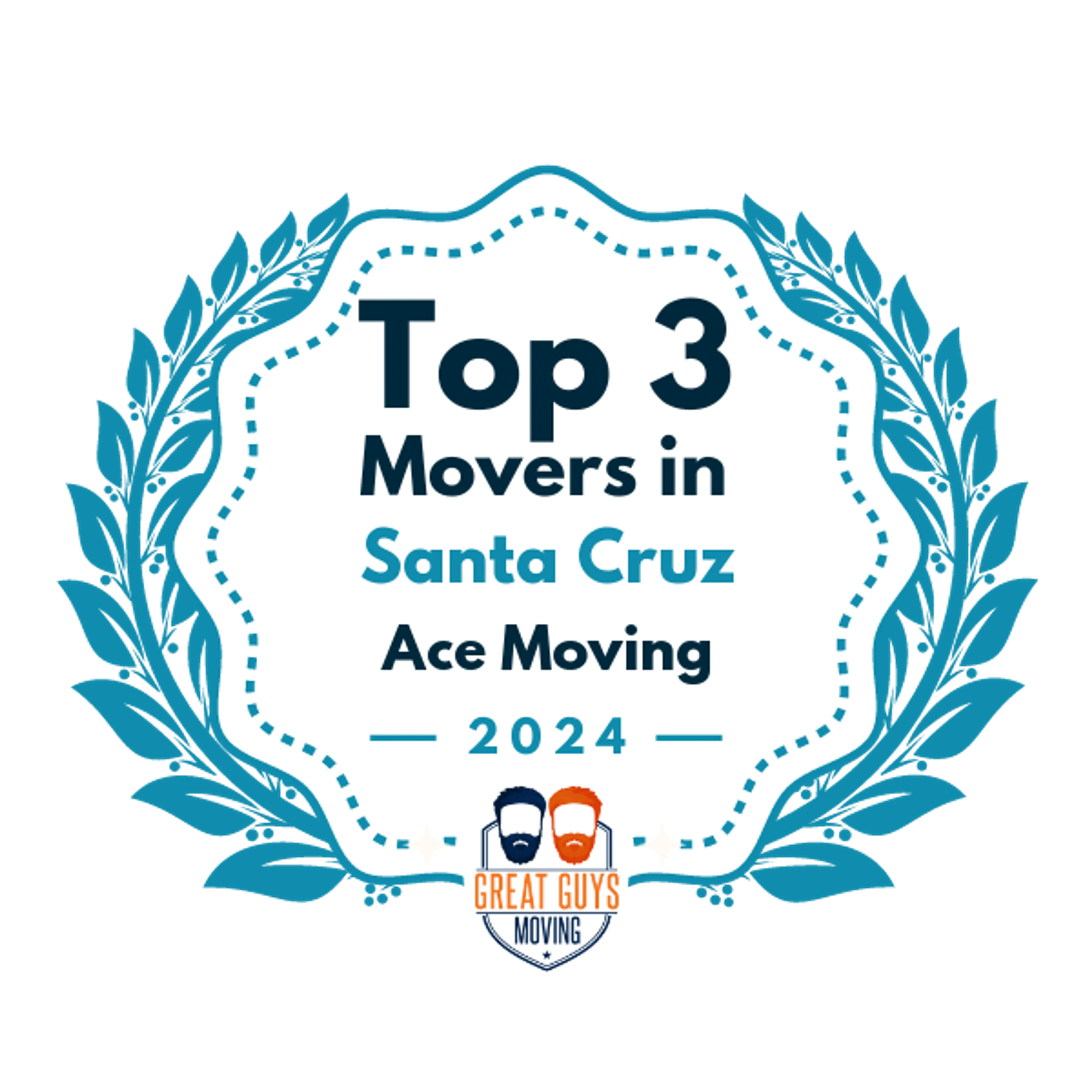 Top 3 Movers in Santa Cruz, CA 2024 award
