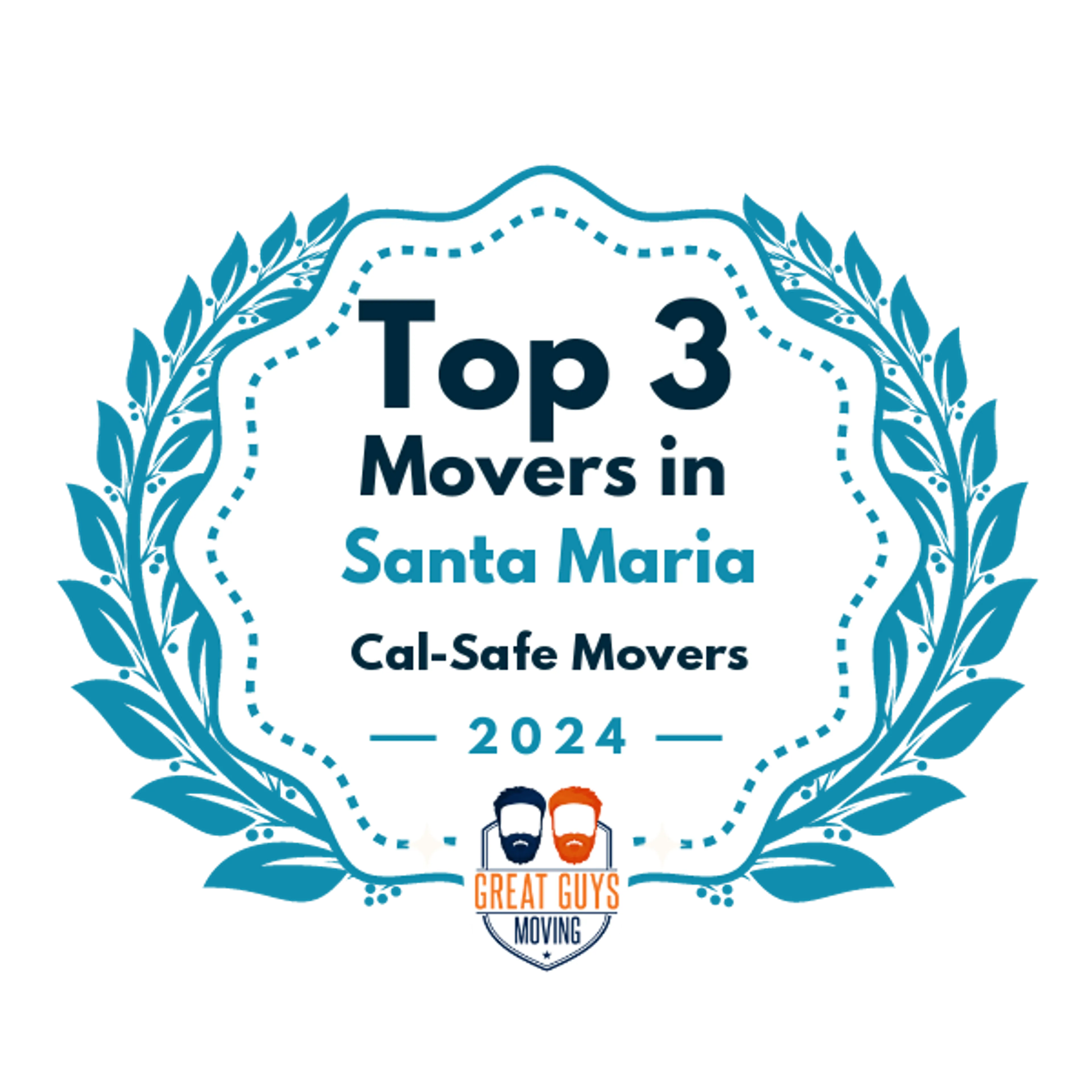 Top 3 Movers in Santa Maria, CA 2024 award