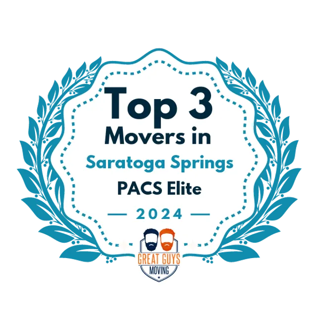 Top 3 Movers in Saratoga Springs, NY 2024 award