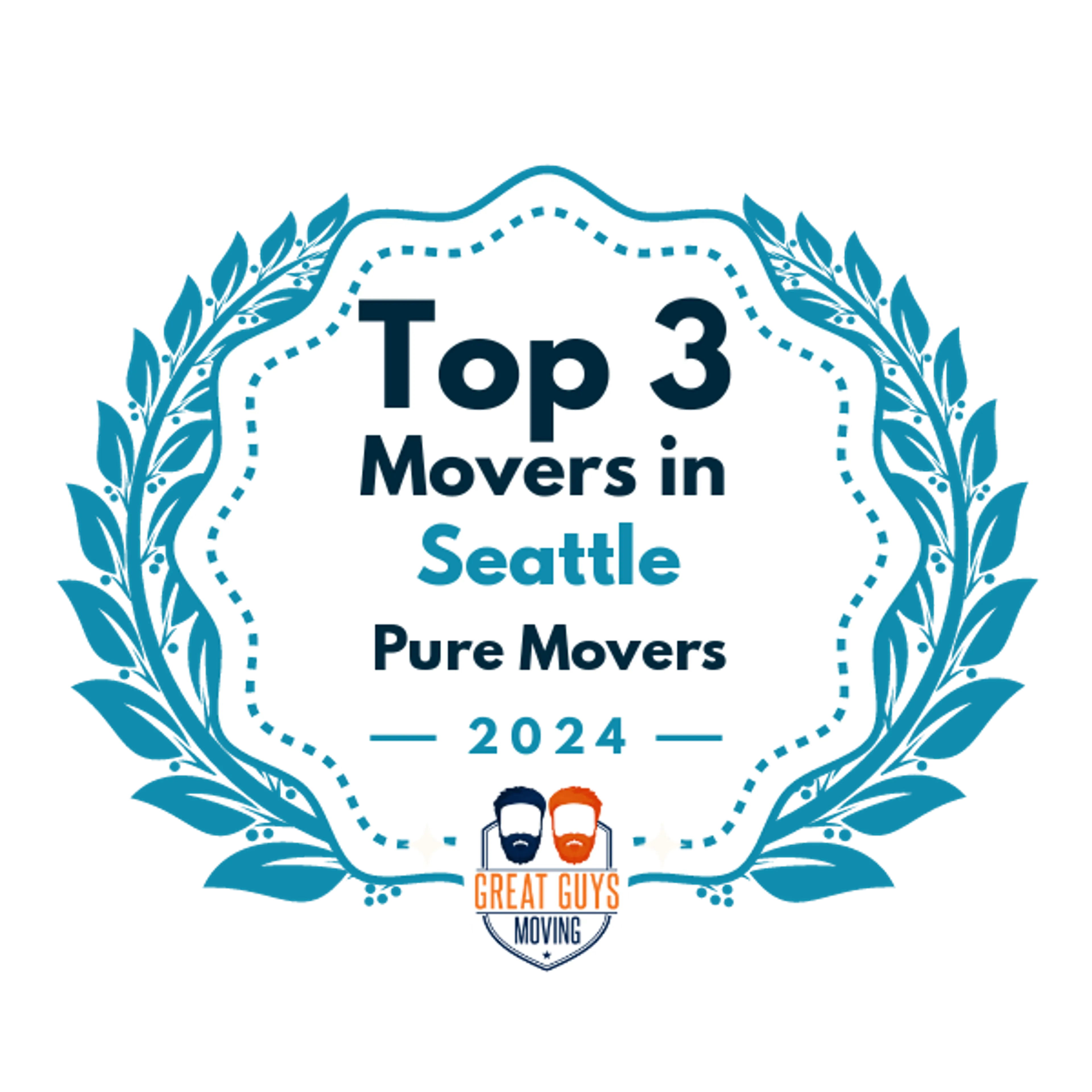 Top 3 Movers in Seattle, WA 2024 award