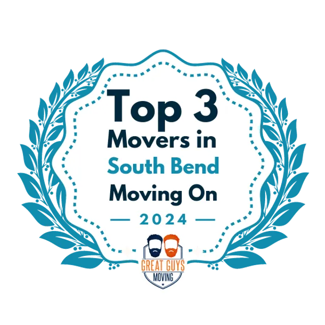 Top 3 Movers in South Bend, IN 2024 award