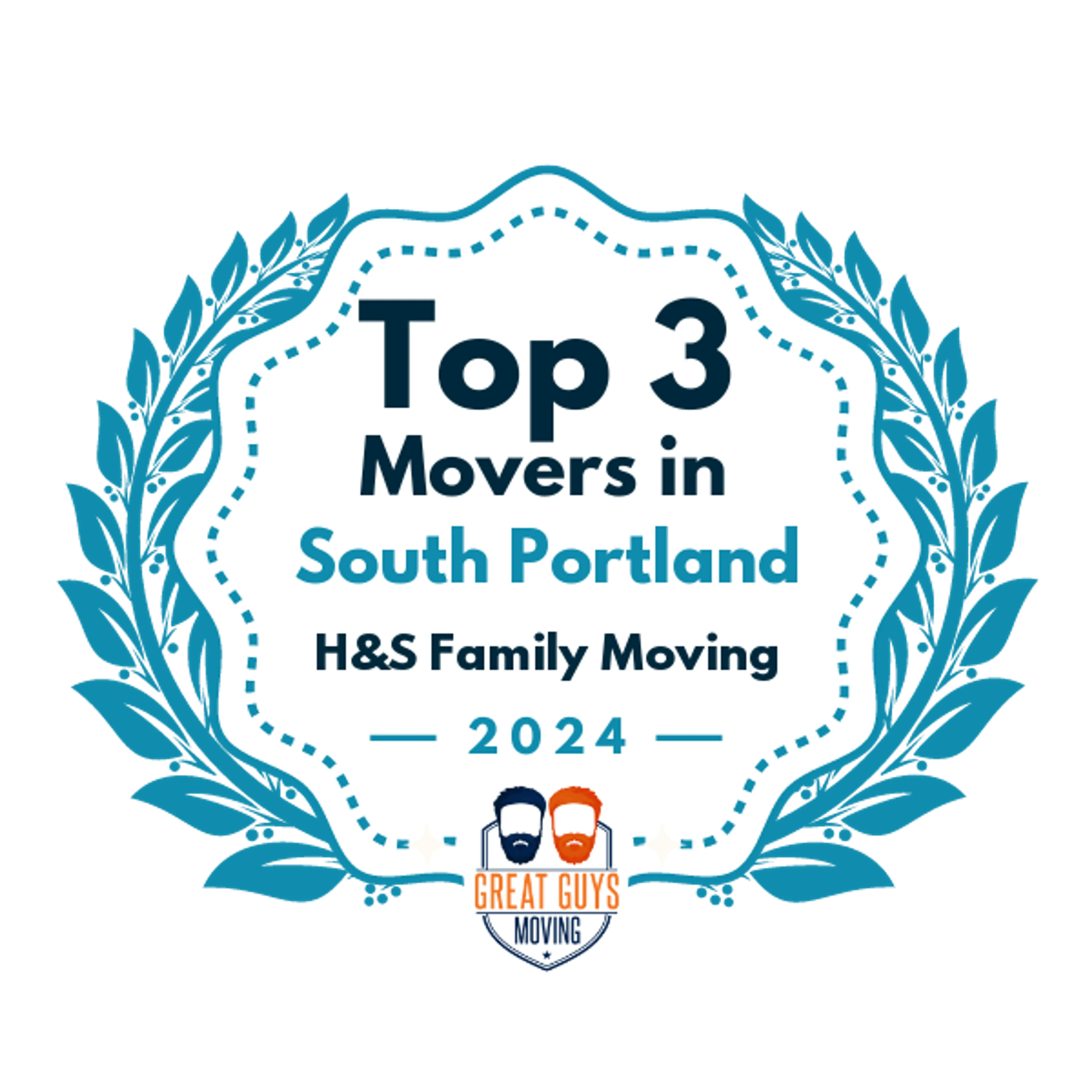 Top 3 Movers in South Portland, ME 2024 award