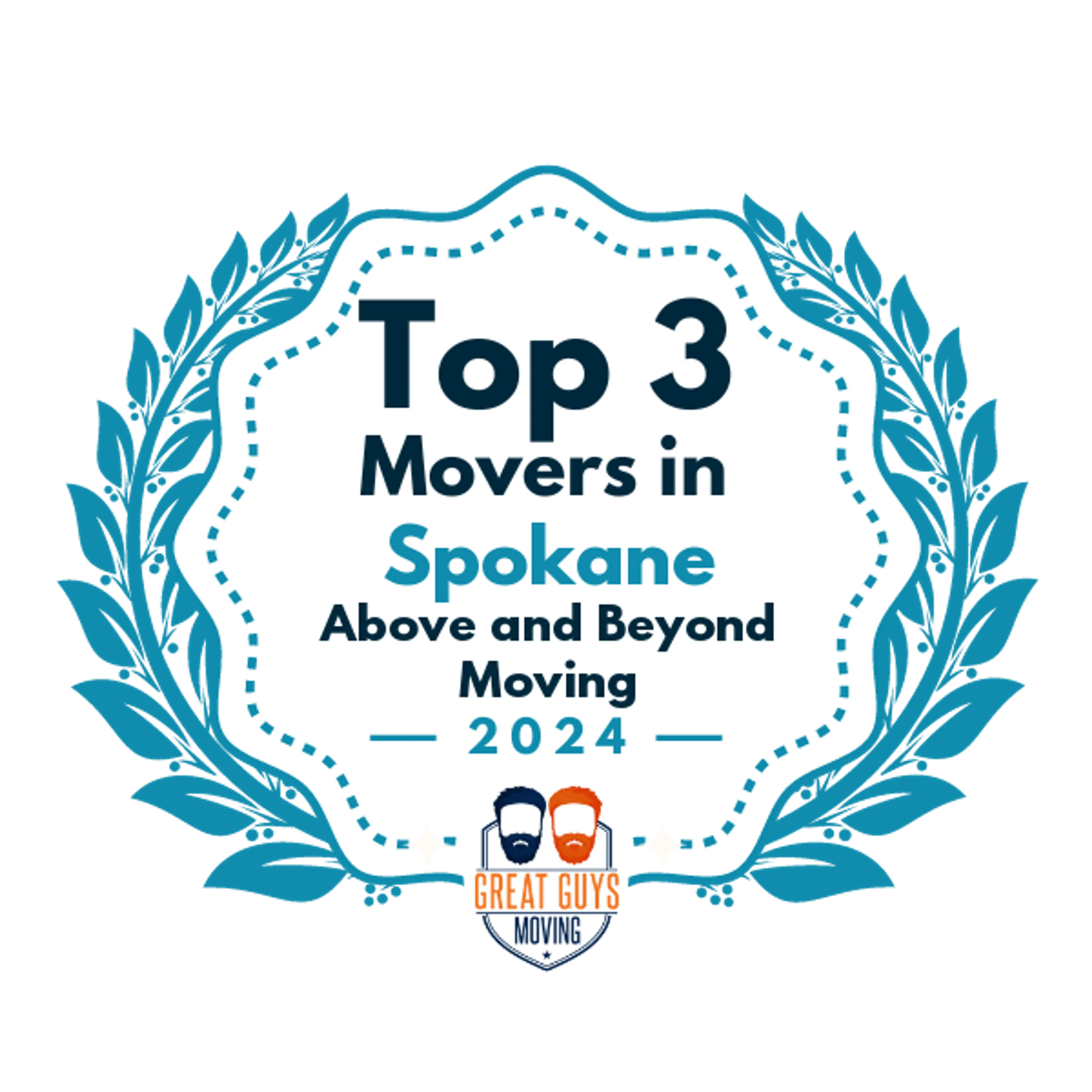 Top 3 Movers in Spokane, WA 2024 award