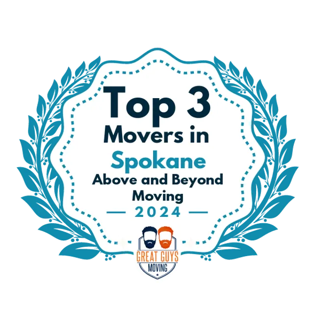 Top 3 Movers in Spokane, WA 2024 award