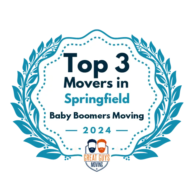 Top 3 Movers in Springfield, MO 2024 award