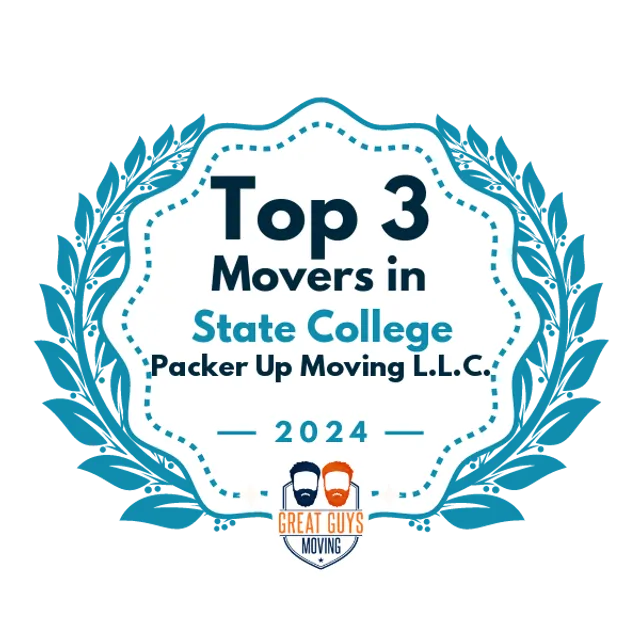 Top 3 Movers in State College, PA 2024 award