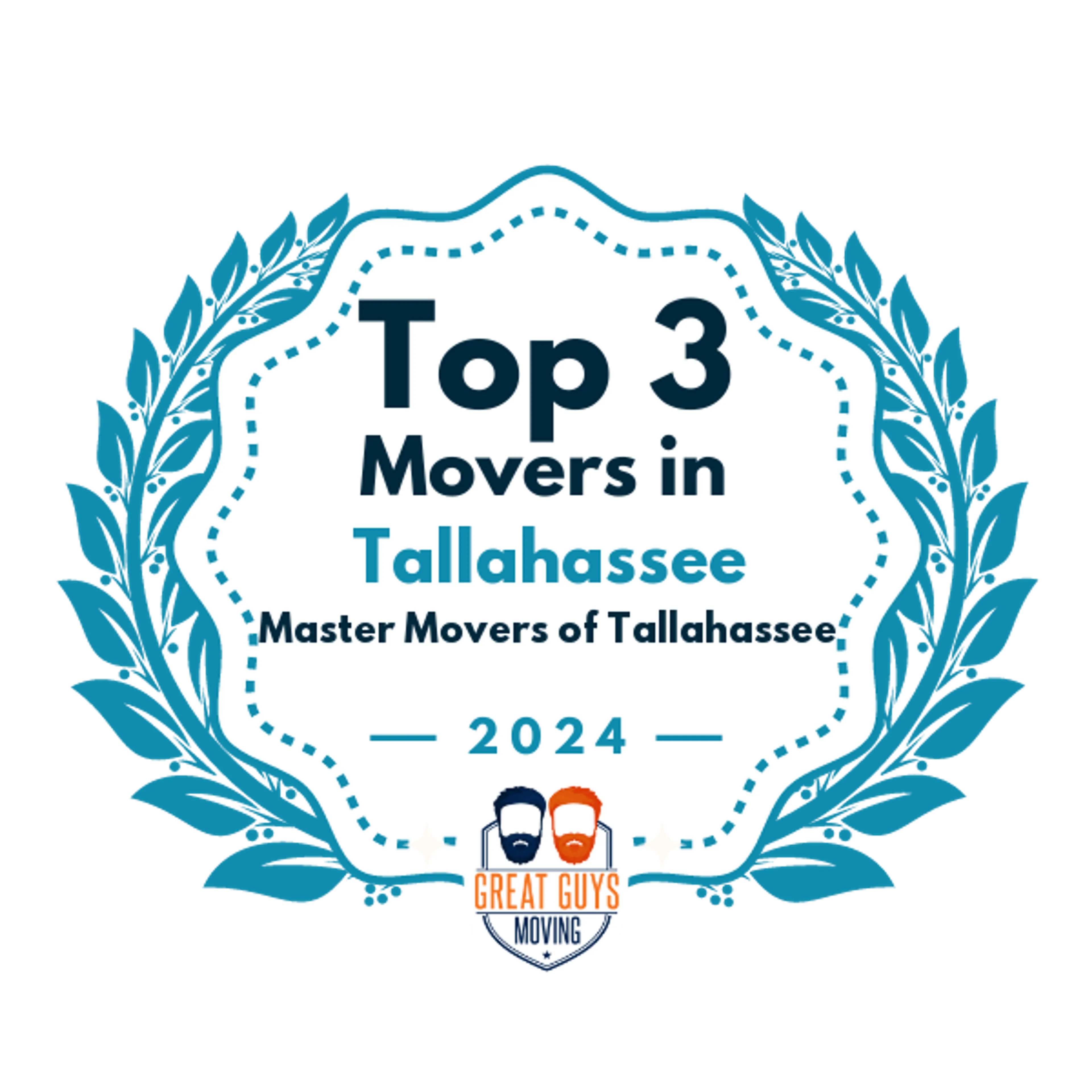 Top 3 Movers in Tallahassee, FL 2024 award