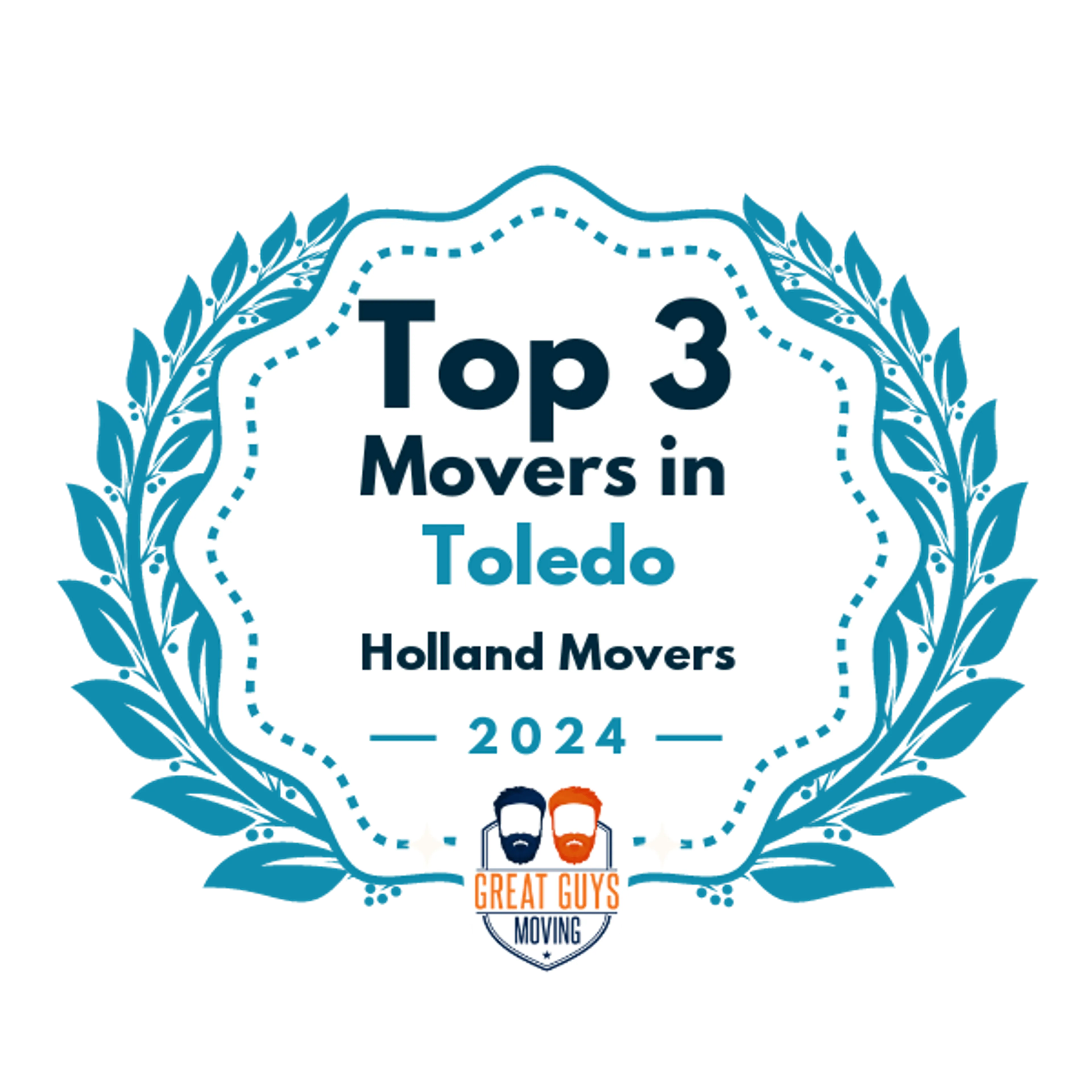 Top 3 Movers in Toledo, OH 2024 award