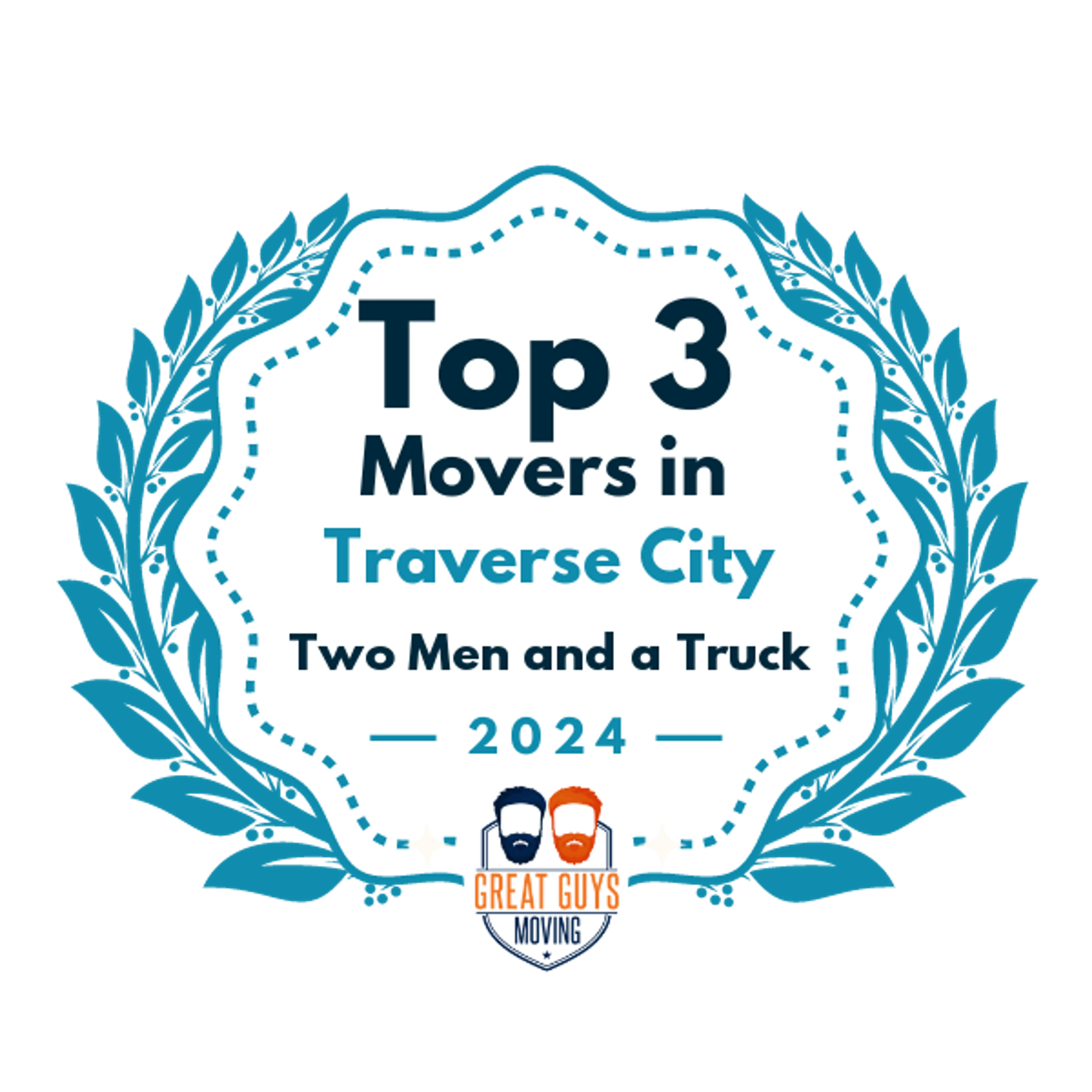 Top 3 Movers in Traverse City, MI 2024 award