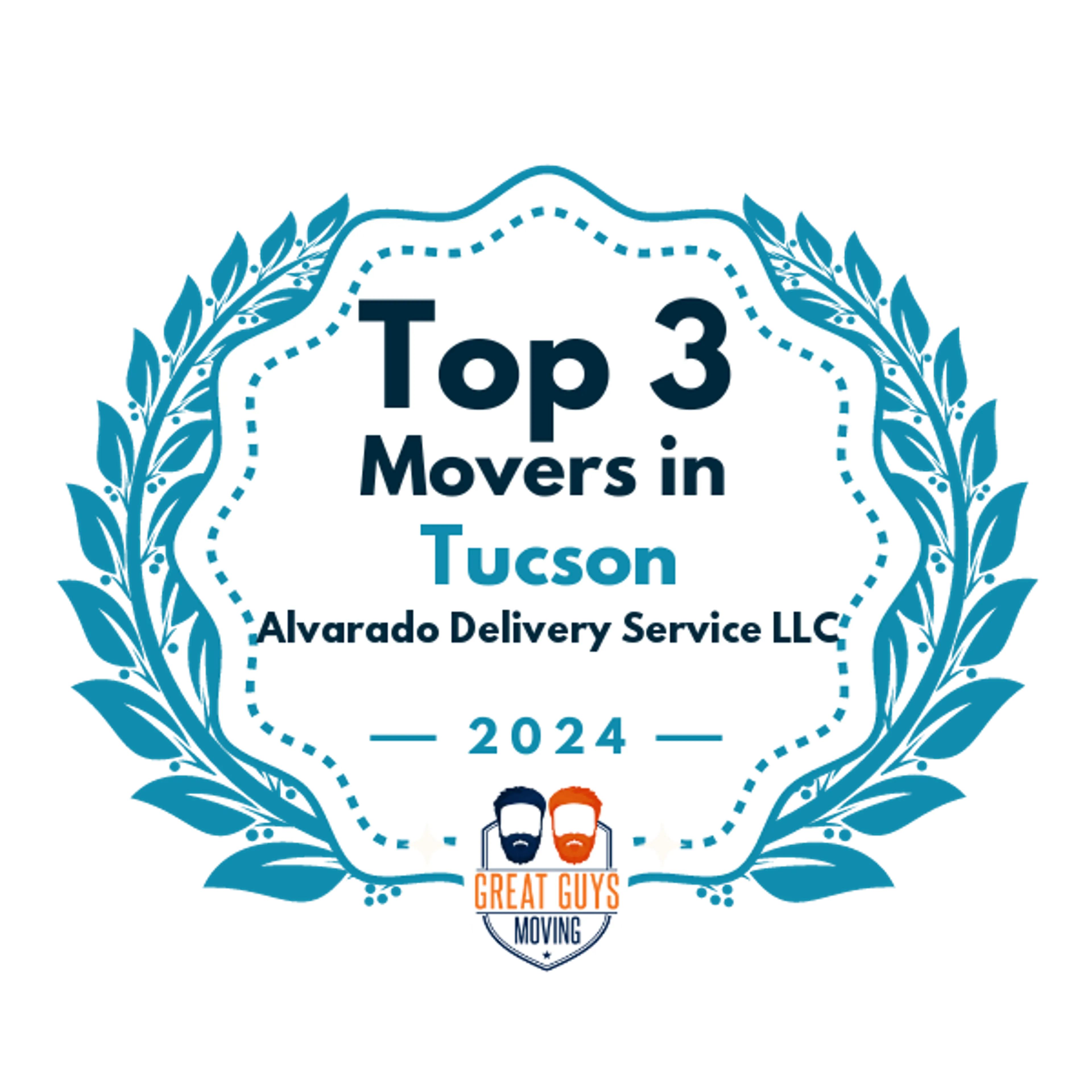 Top 3 Movers in Tucson, AZ 2024 award