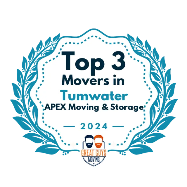 Top 3 Movers in Tacoma, WA 2024 award