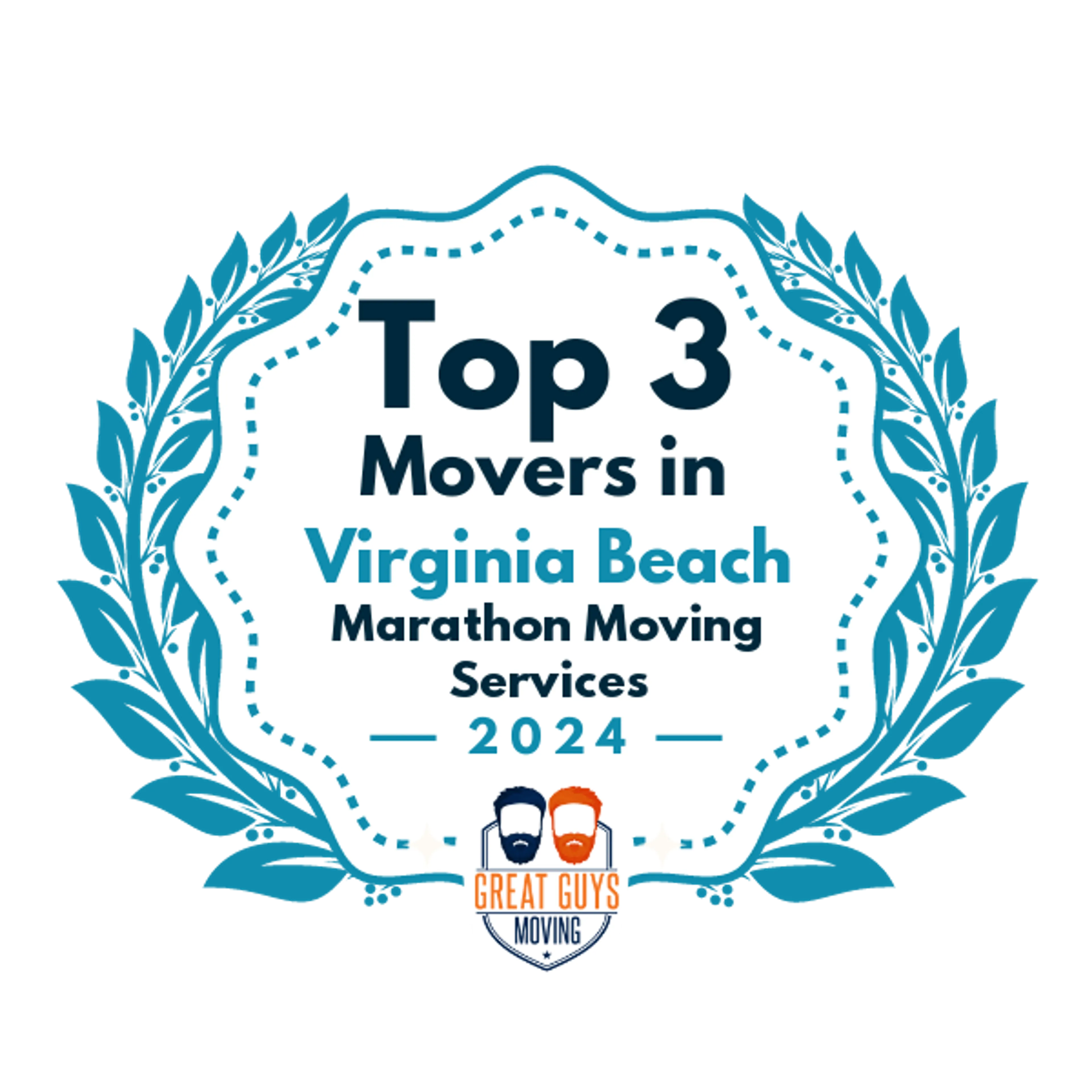 Top 3 Movers in Virginia Beach, VA 2024 award