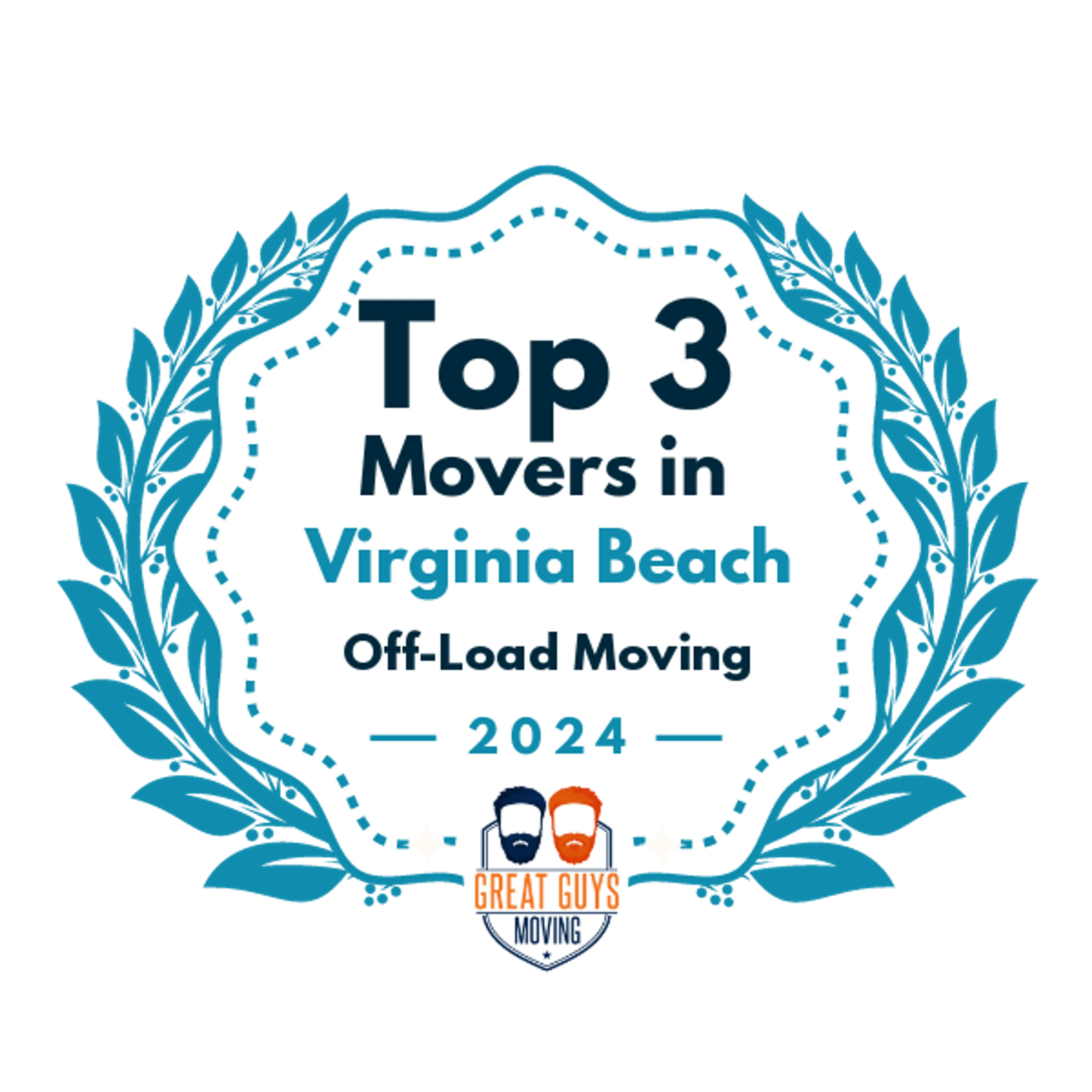 Top 3 Movers in Virginia Beach, VA 2024 award