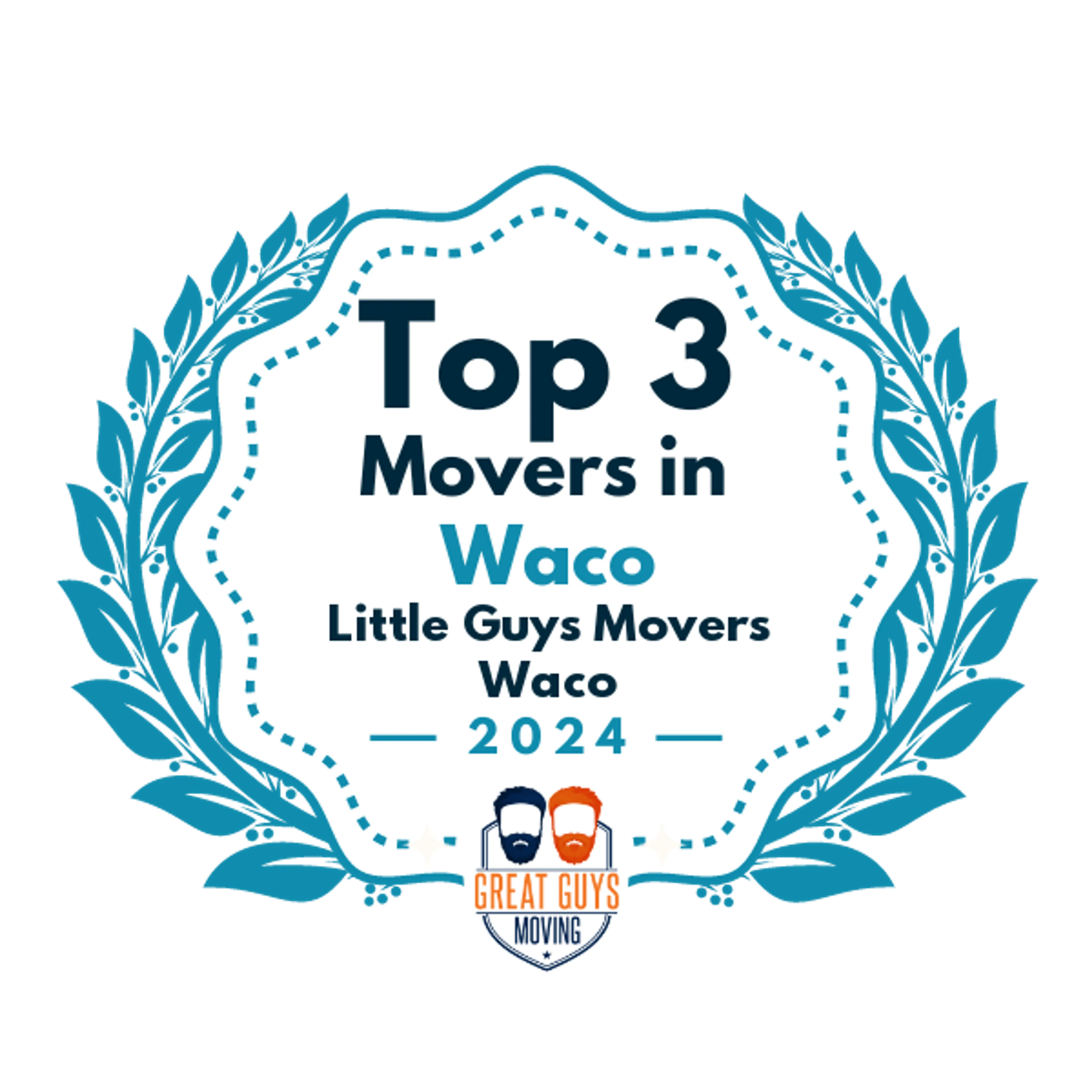 Top 3 Movers in Waco, TX 2024 award