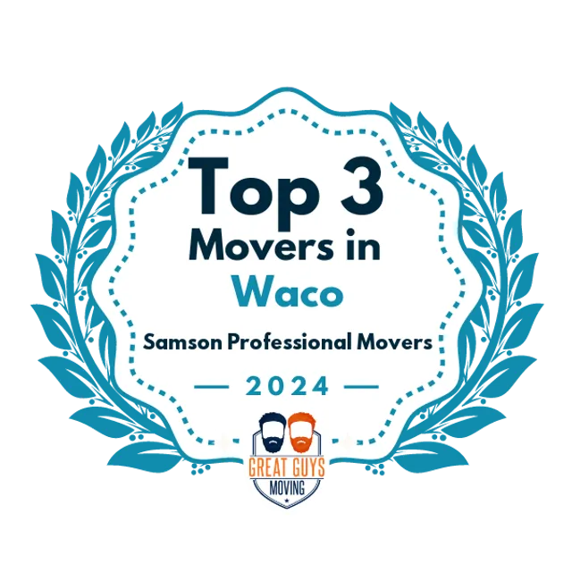 Top 3 Movers in Waco, TX 2024 award