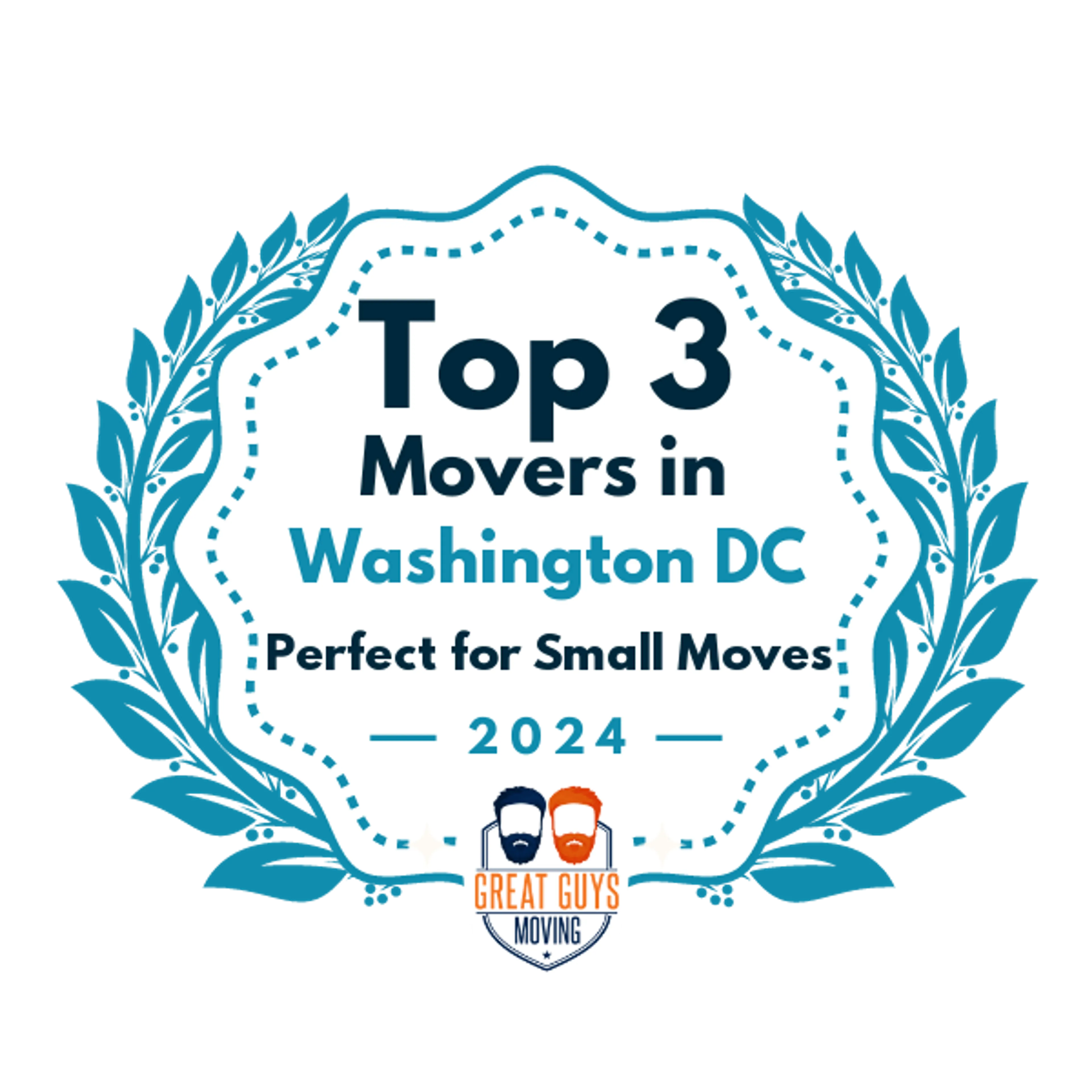 Top 3 Movers in Washington DC, DC 2024 award
