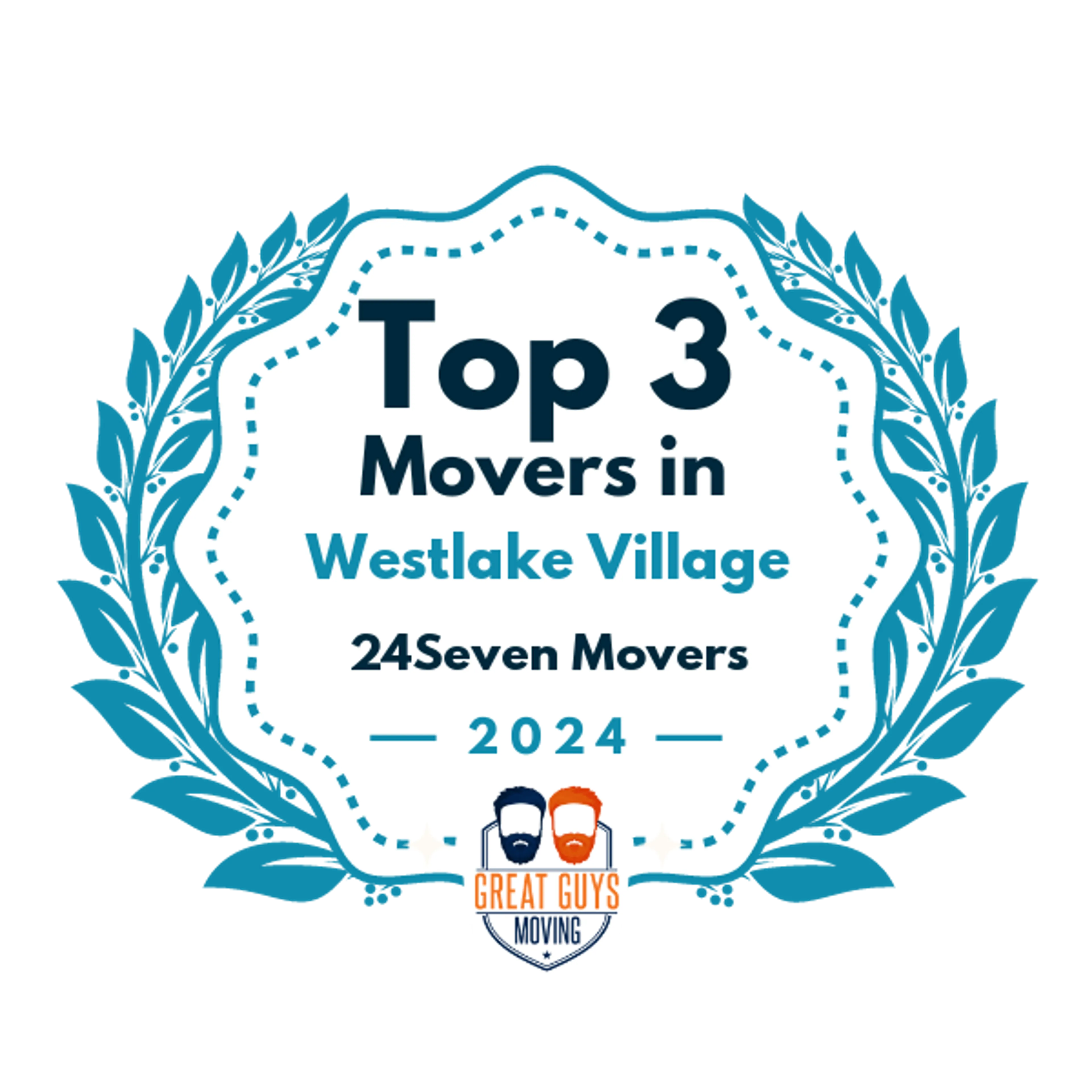 Top 3 Movers in Agoura Hills, CA 2024 award